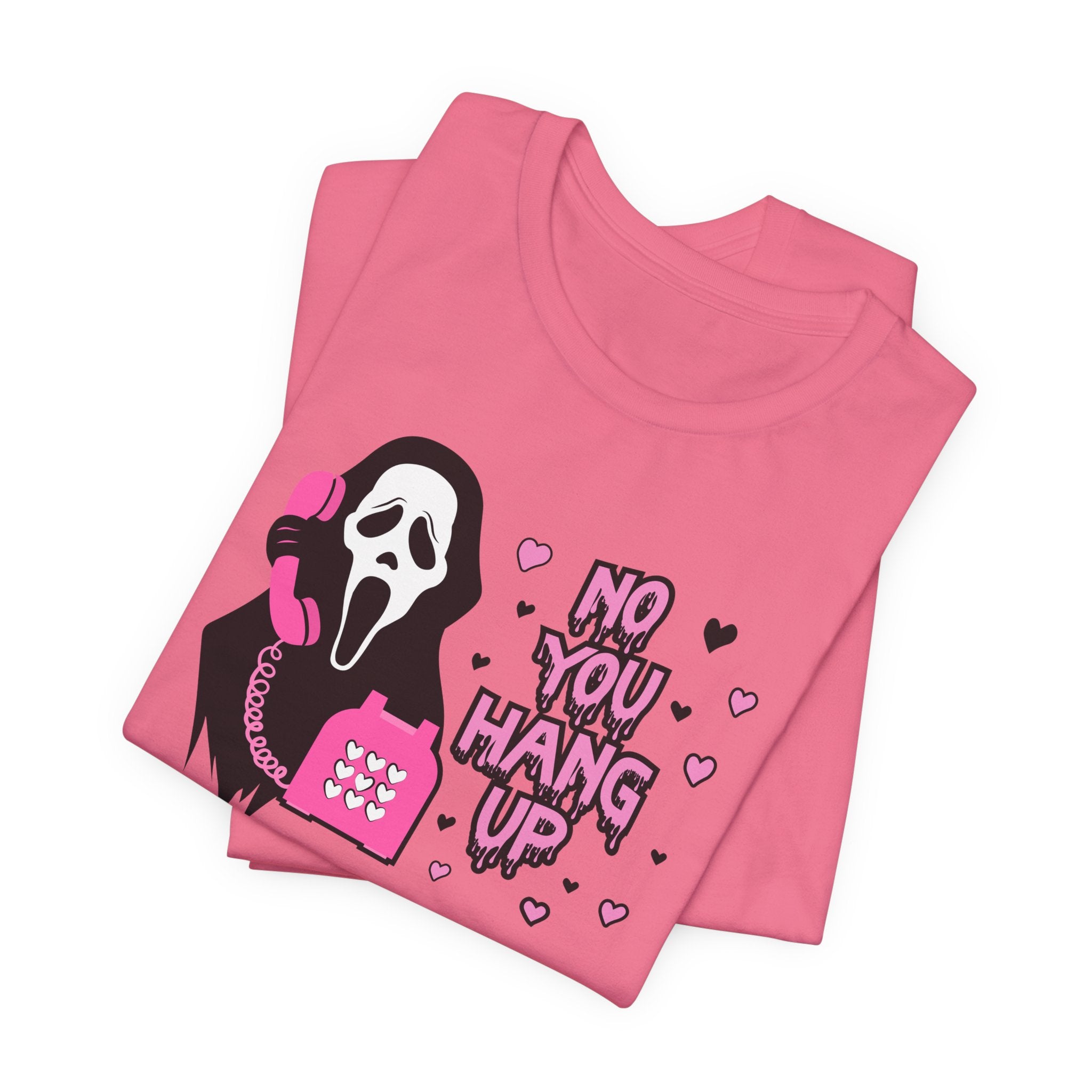 Scream Movie 'No You Hang Up' Tee | Classic Horror Movie Scene T-Shirt - Deez Teez