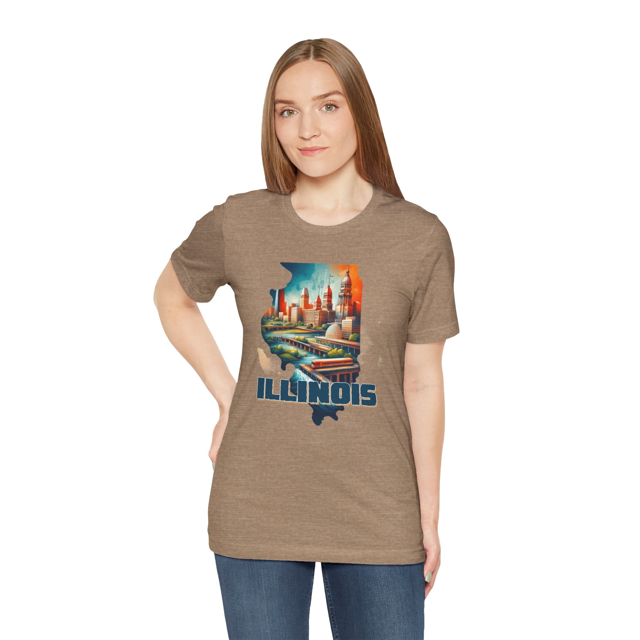 Illinois State Pride Tee - Deez Teez