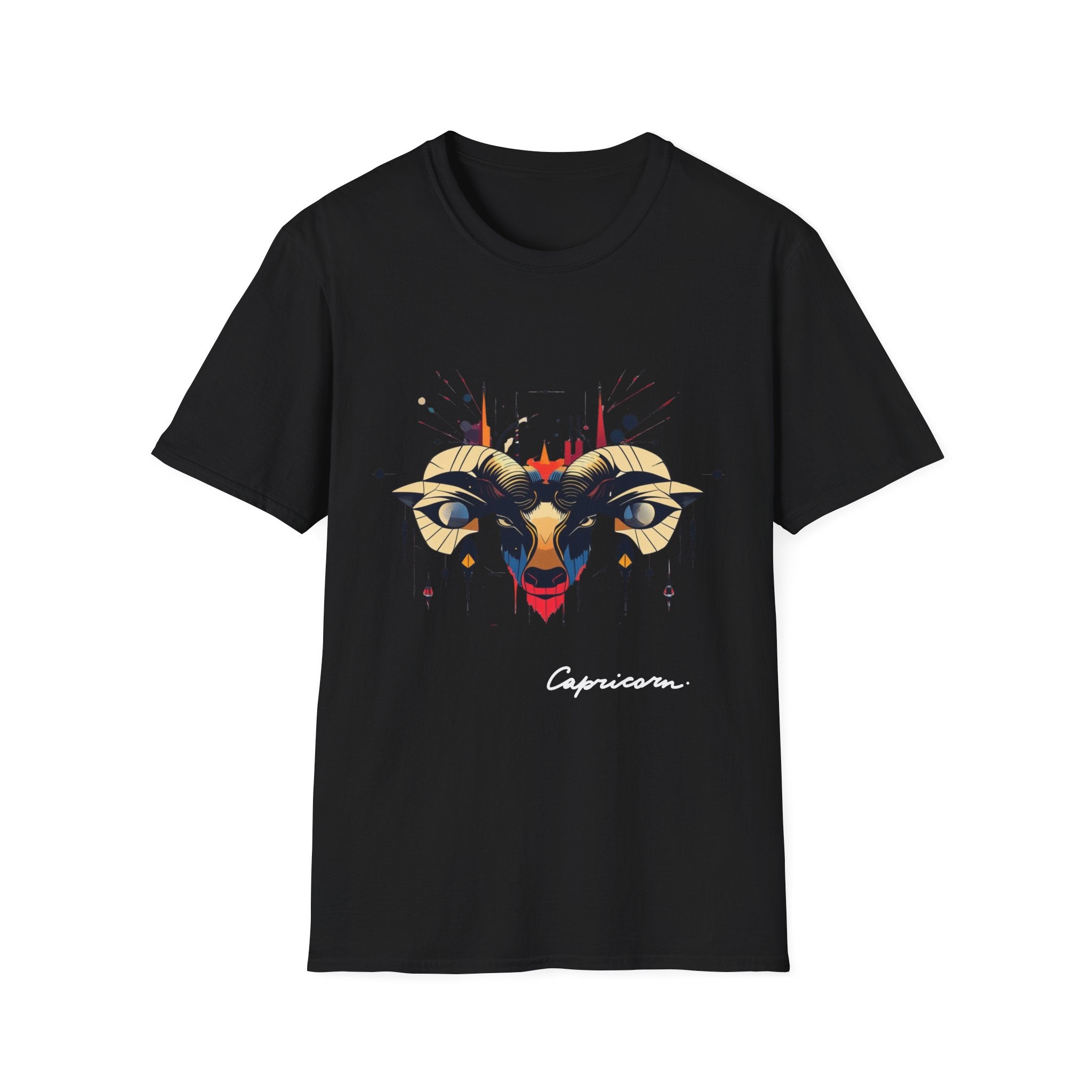 Capricorn Zodiac T-Shirt | Capricorn Goat Astrology Tee