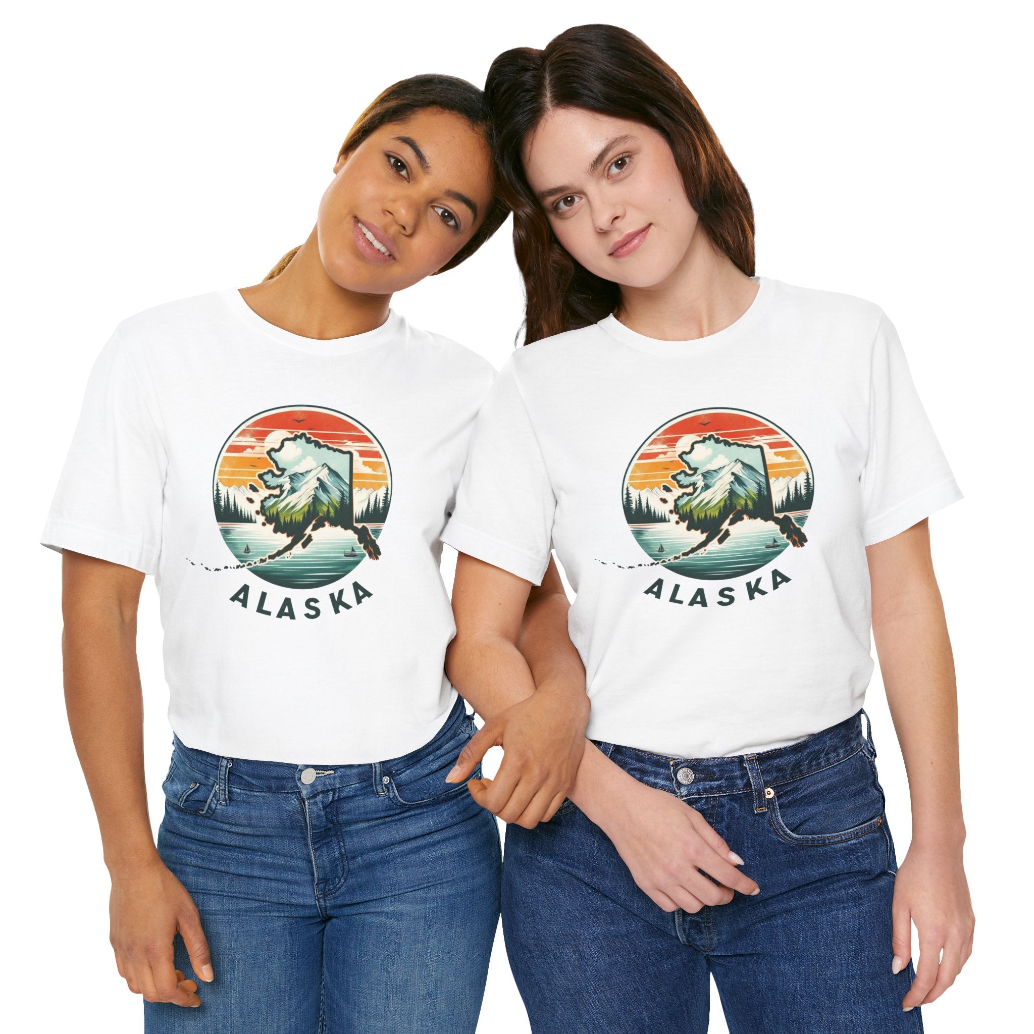 Alaska State Pride Jersey T-Shirt - Deez Teez