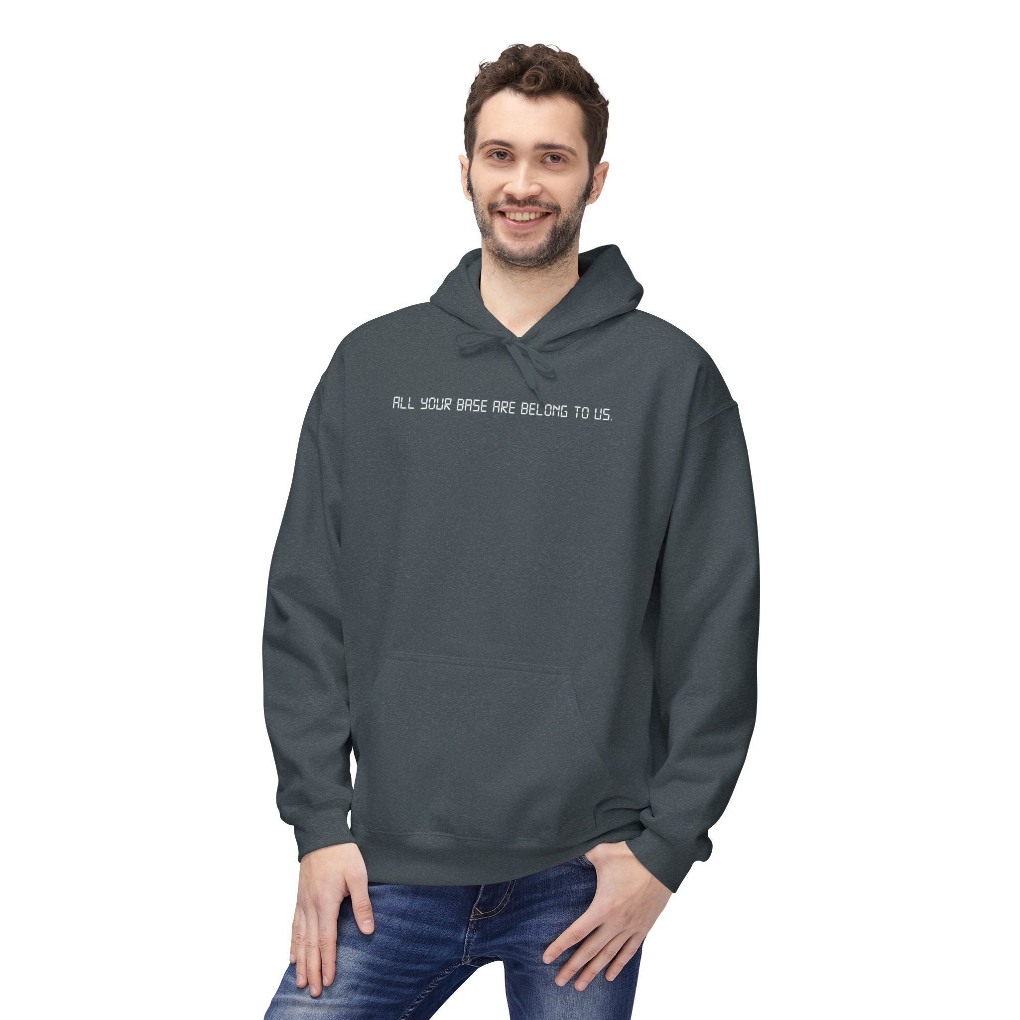 All Your Base Are Belong To Us - Zero Wing Retro Gamer Meme Hoodie