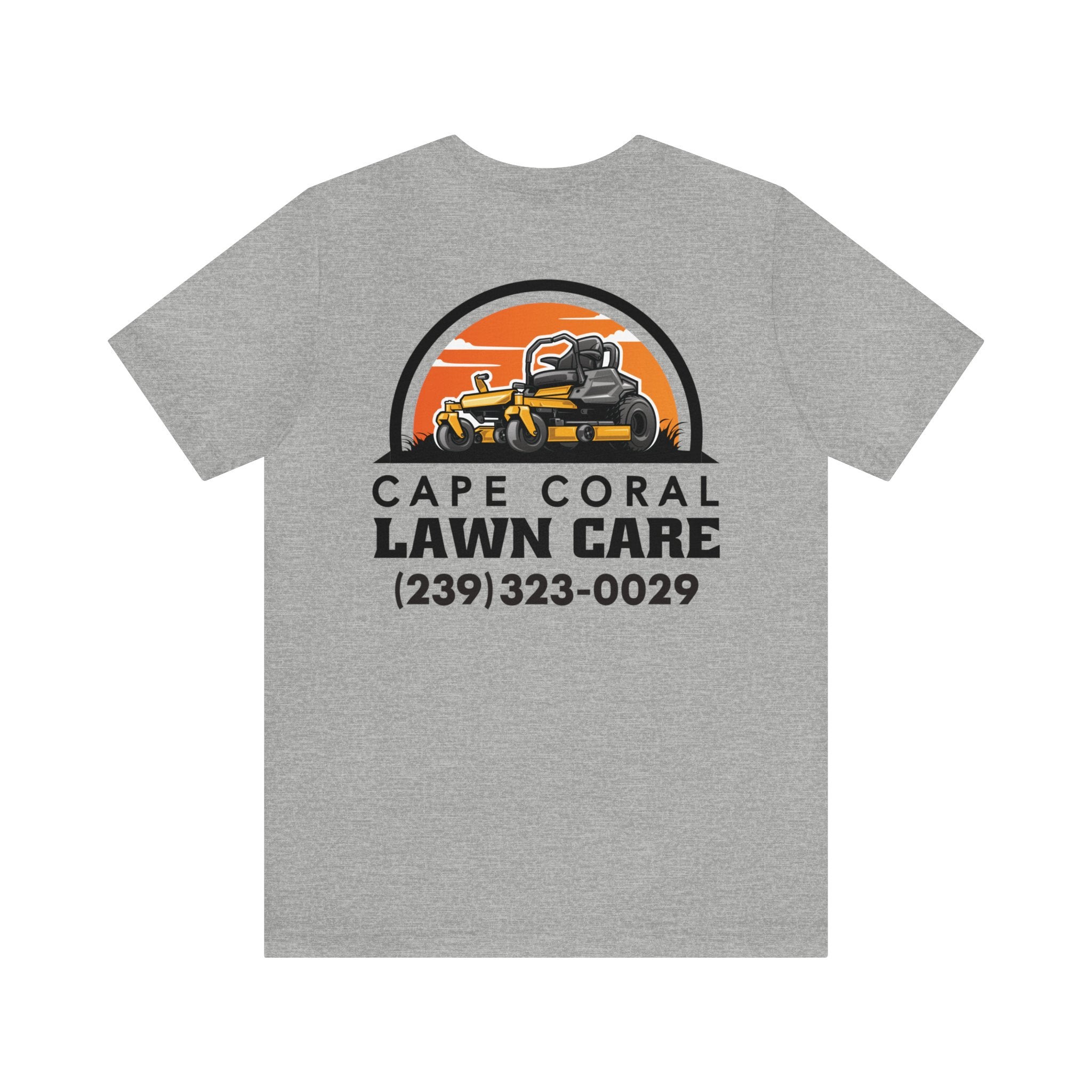 Cape Coral Lawn Care Logo T-Shirt - Deez Teez