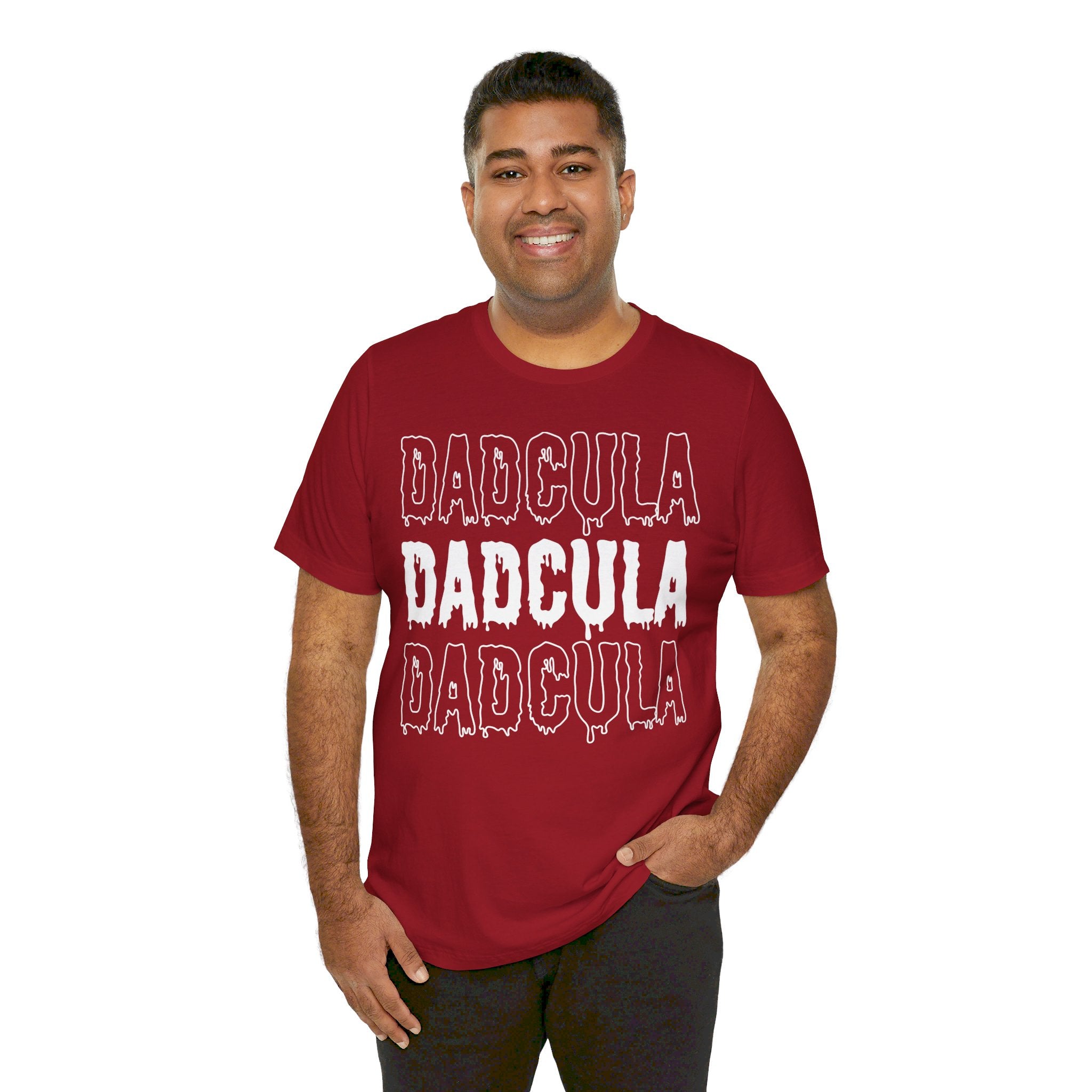 'Dadcula' Dracula Halloween T-Shirt | Funny Halloween T-Shirt for Dads - Deez Teez