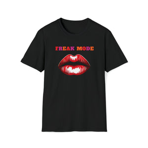 Freak Mode Red Lips T-Shirt - Deez Teez