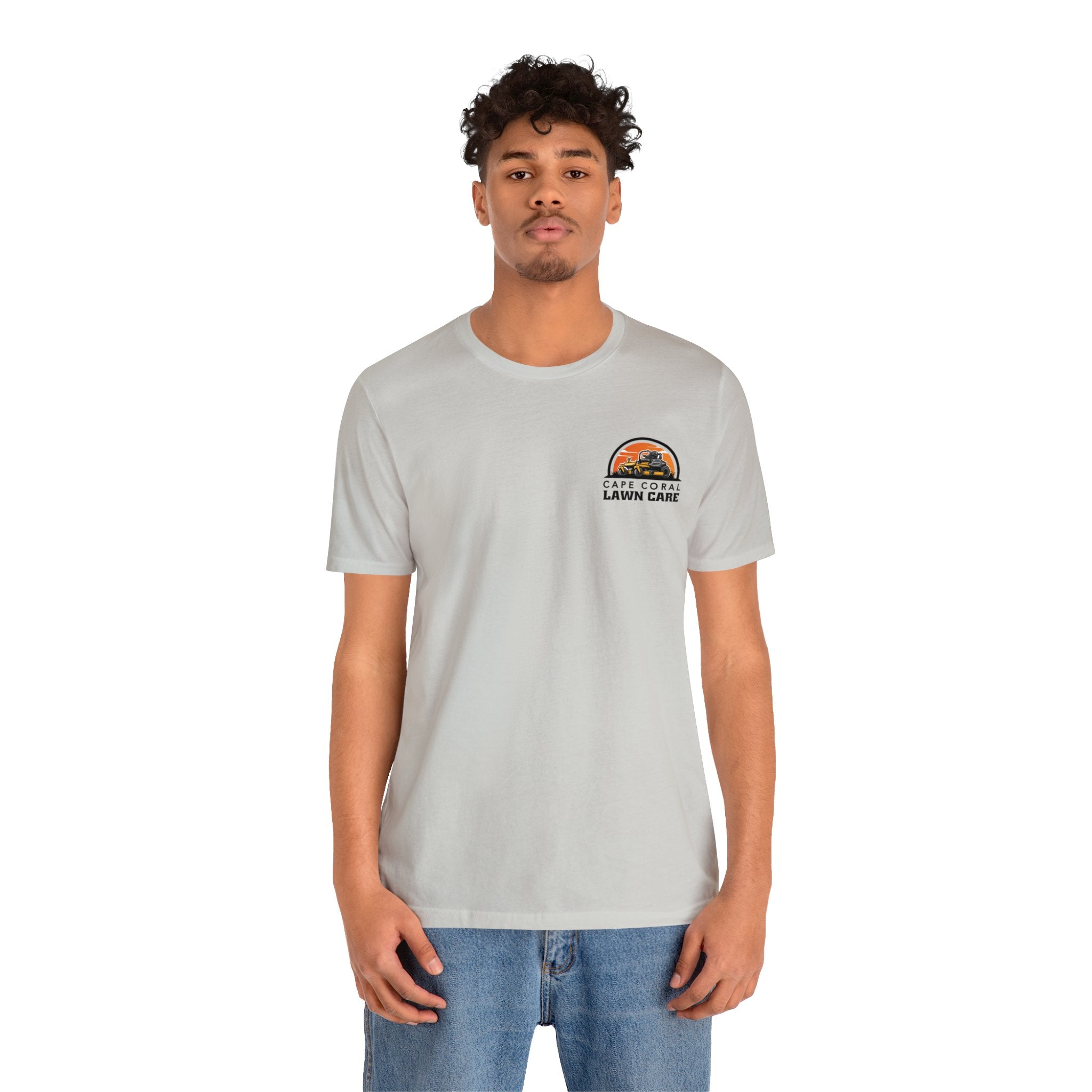 Cape Coral Lawn Care Logo T-Shirt - Deez Teez