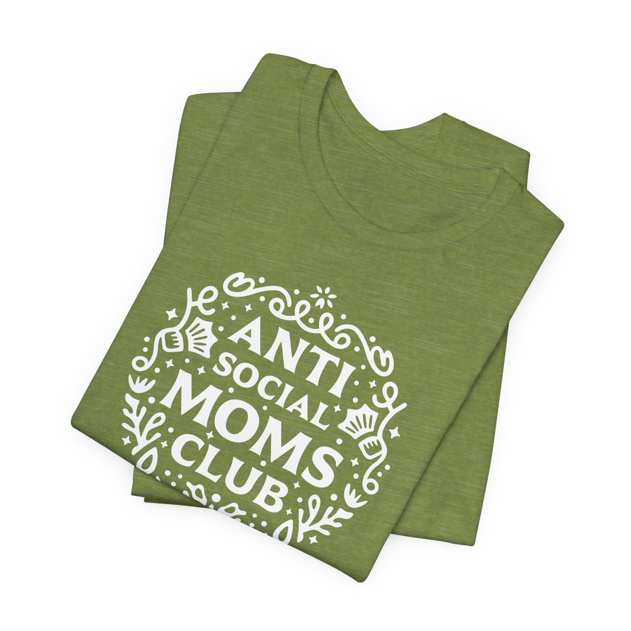 Anti-Social Moms Club T-Shirt | Funny Introvert Mom Tee