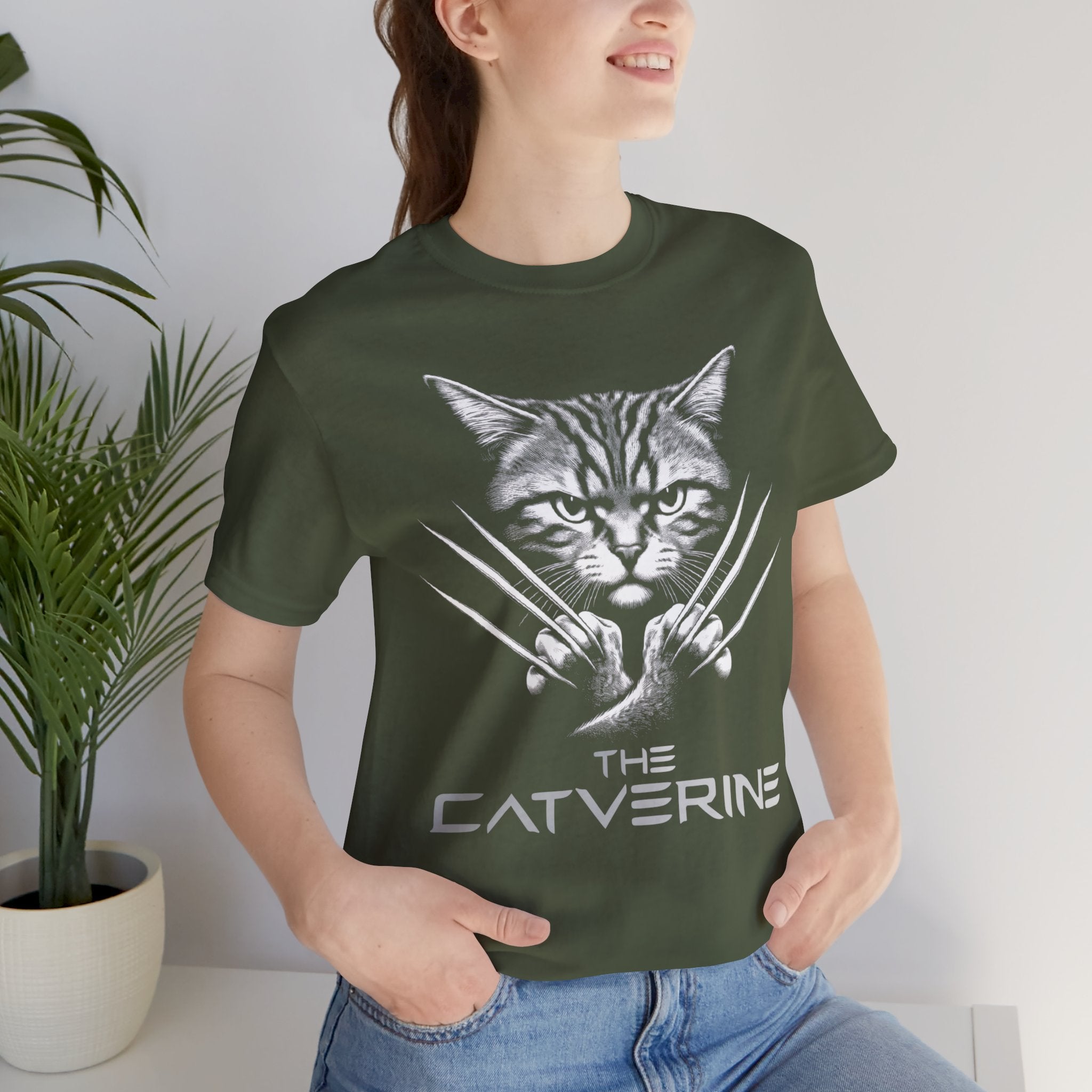 'The Catverine' T-Shirt - Deez Teez