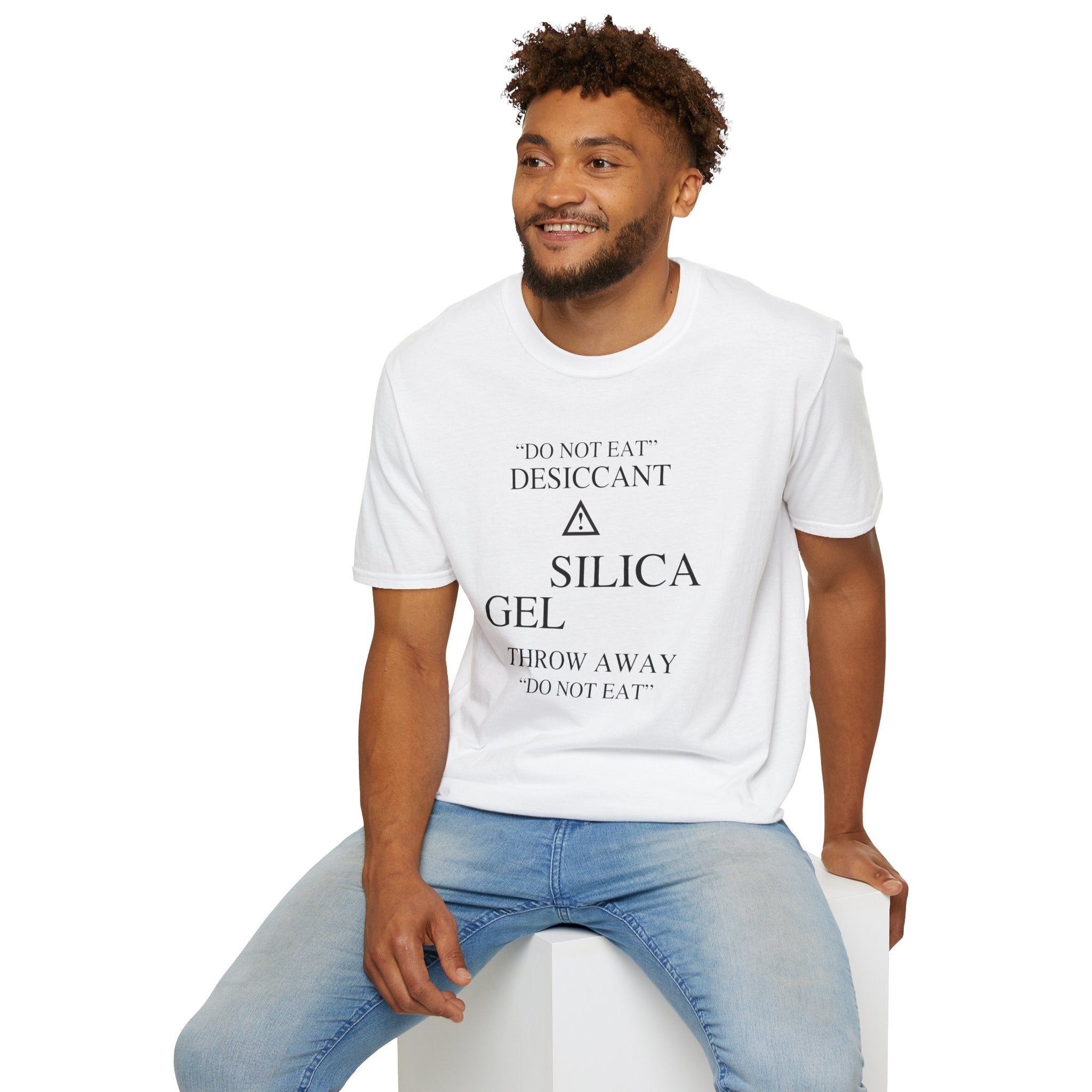 Silica Gel Packet T-Shirt | Hilarious "Do Not Eat" Packaging Tee