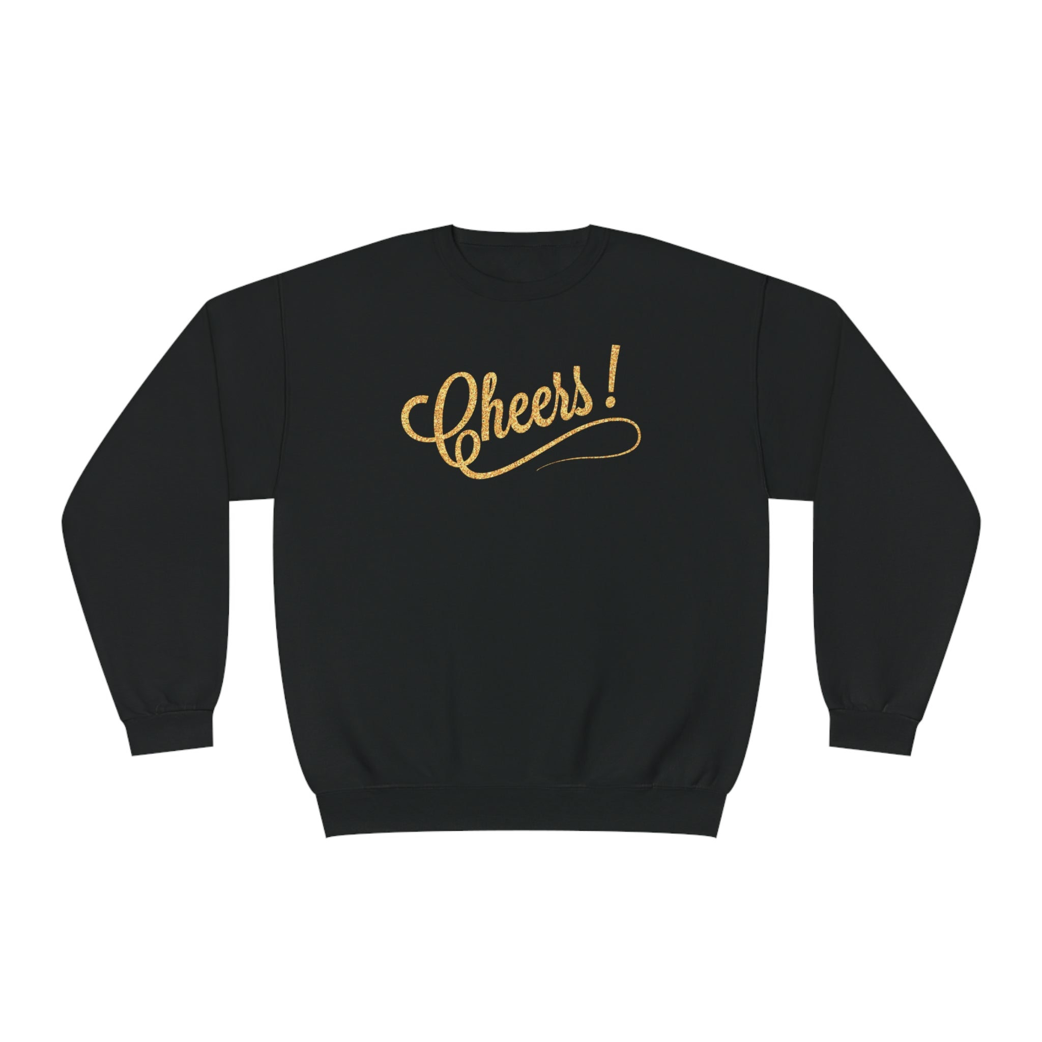 Toast of the Town | "Cheers!" Celebratory Graphic Unisex Crewneck Sweatshirt - Deez Teez