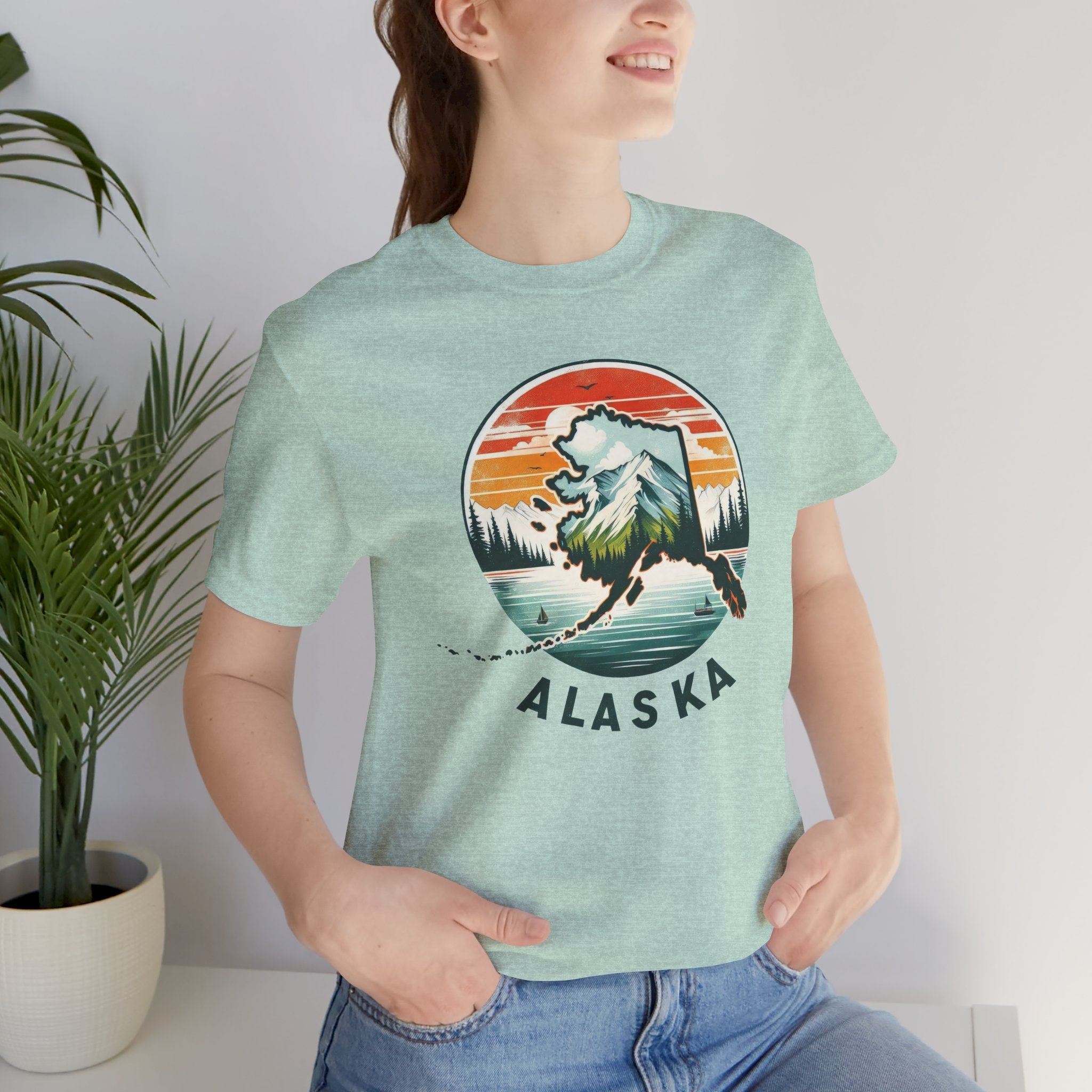 Alaska State Pride Jersey T-Shirt - Deez Teez