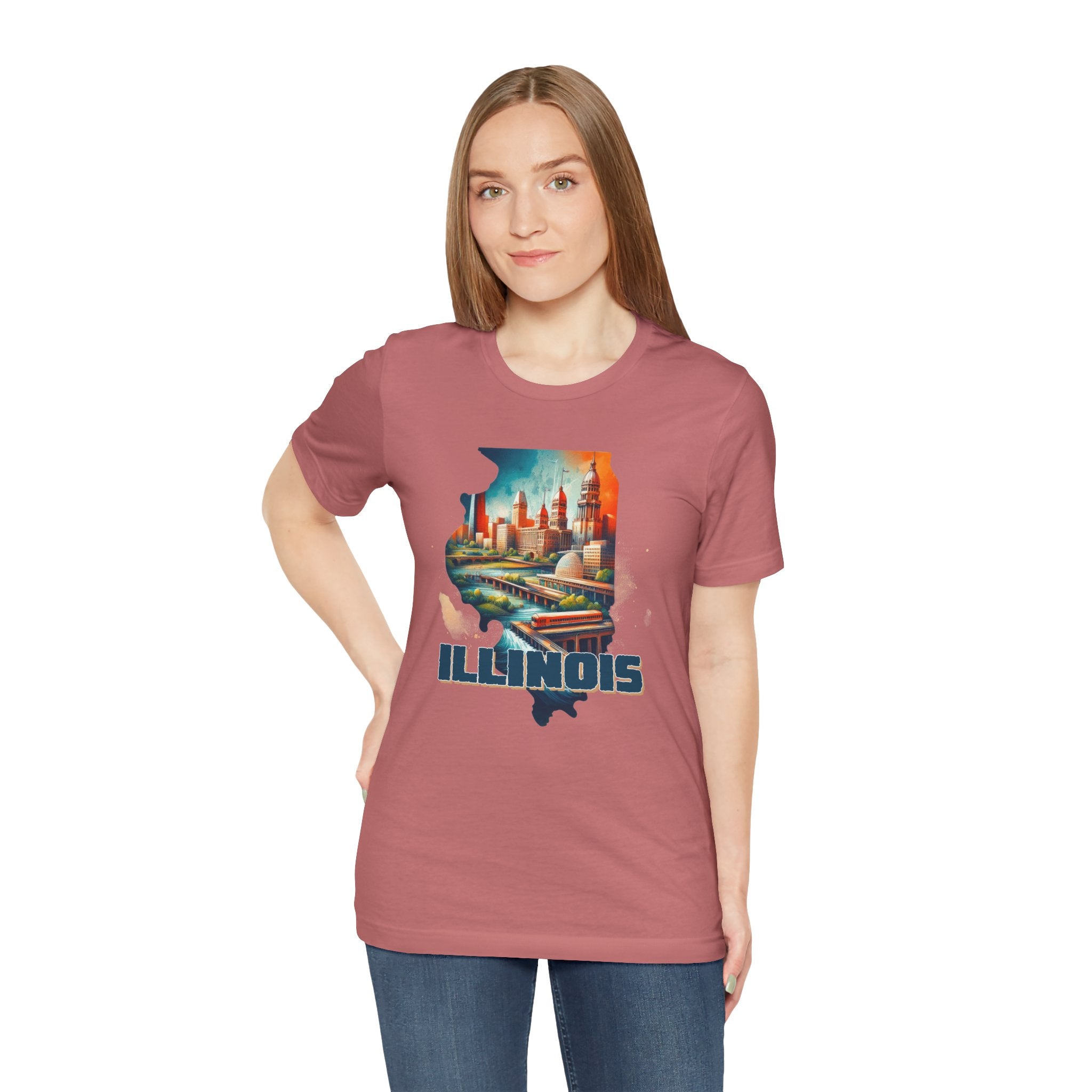 Illinois State Pride Tee - Deez Teez