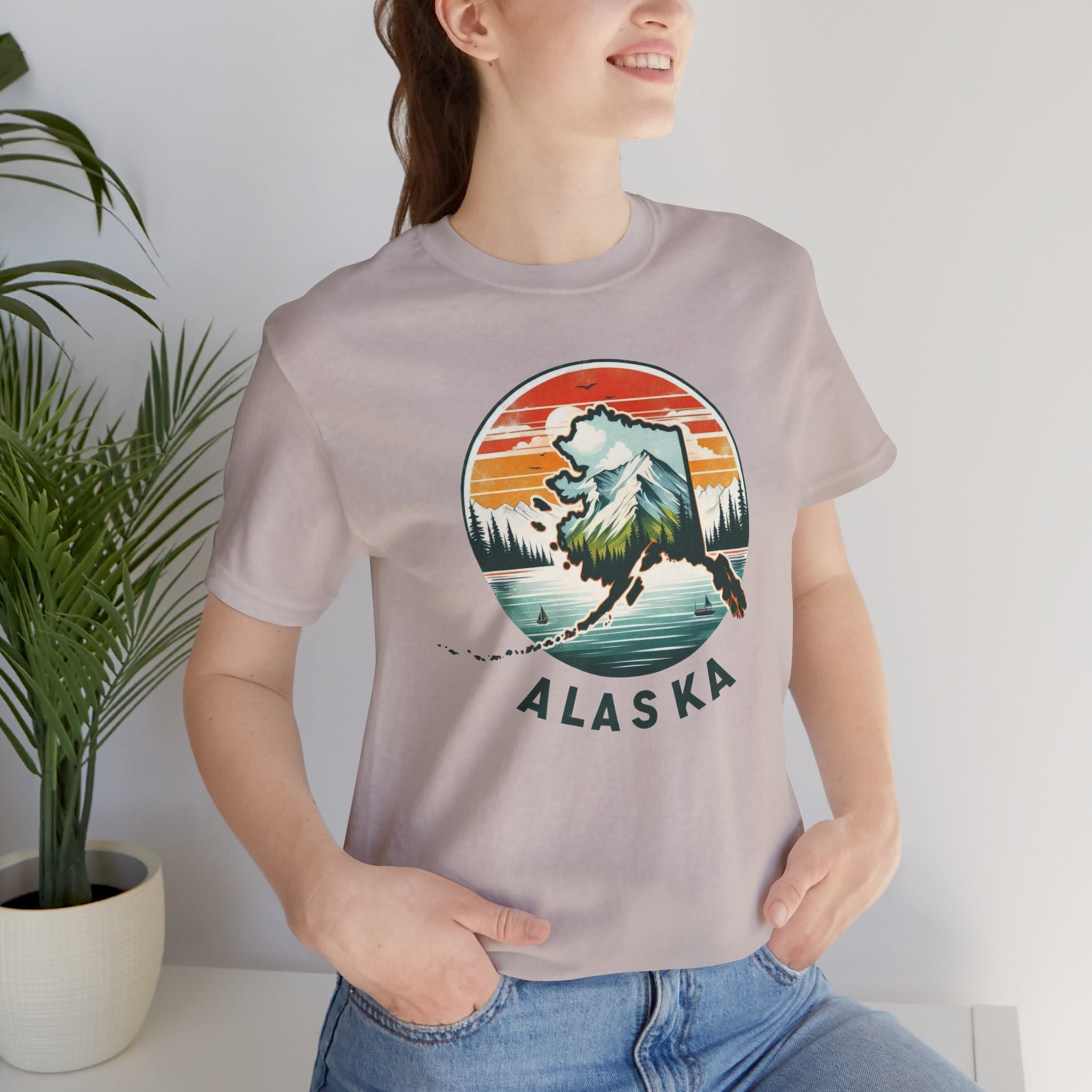 Alaska State Pride Jersey T-Shirt - Deez Teez