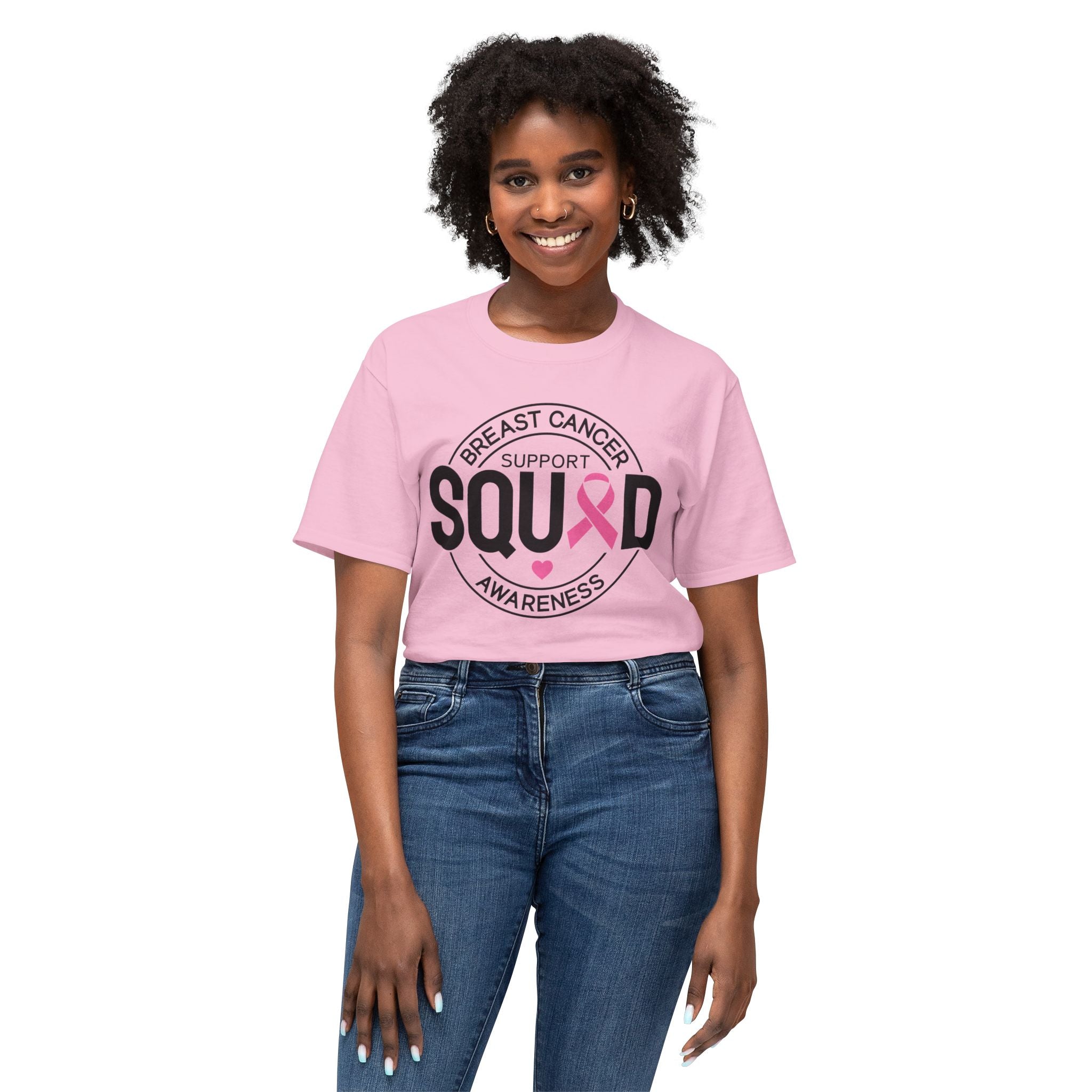 Breast Cancer Awareness Squad T-Shirt | BCA Group Shirt - Deez Teez