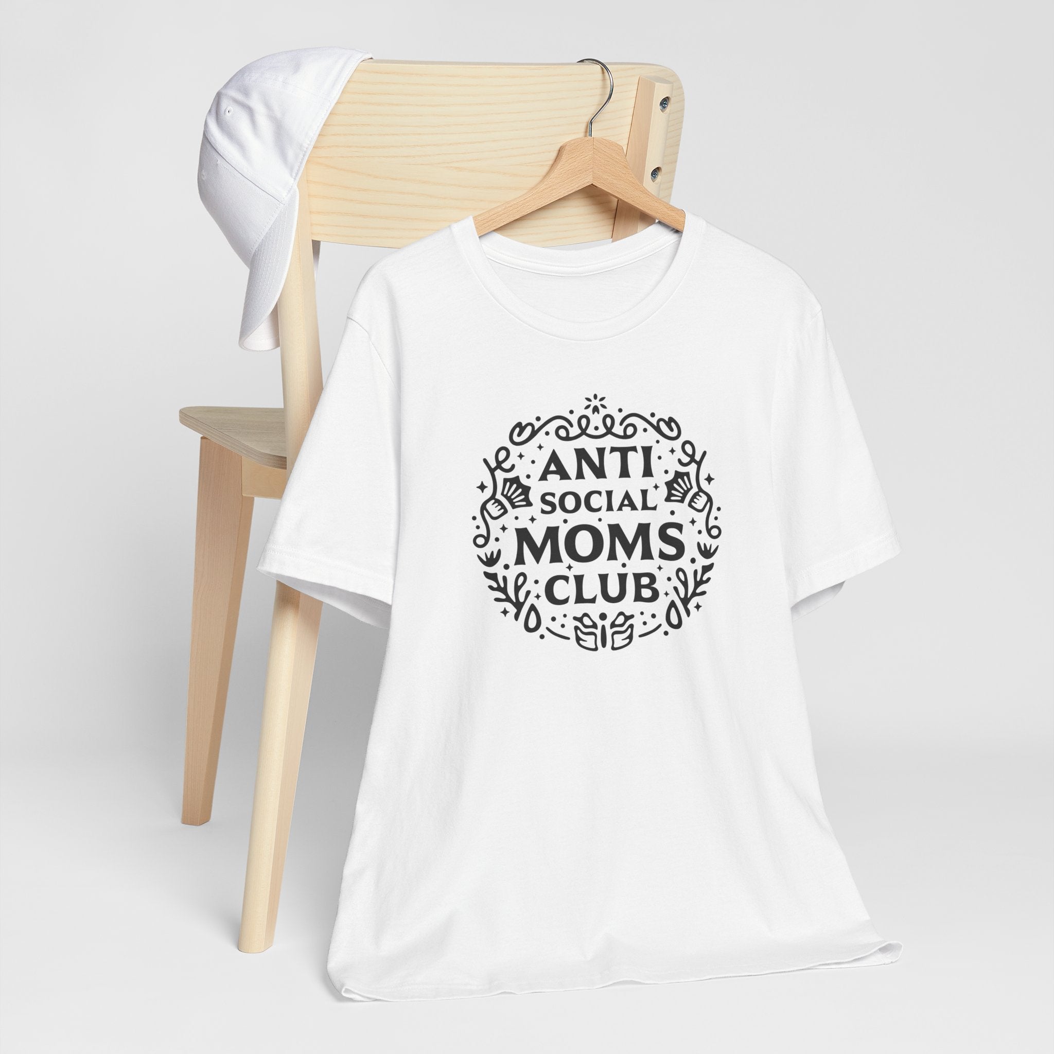 Anti-Social Moms Club T-Shirt | Funny Introvert Mom Tee