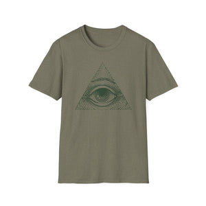 Illuminati Eye T-Shirt | Mysterious All-Seeing Eye Design