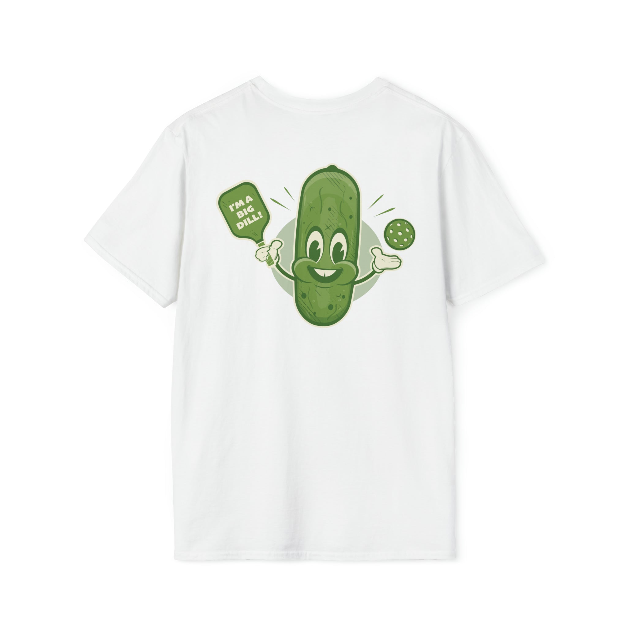 Pickleball Champion | Big Dill Softstyle T-Shirt - Deez Teez