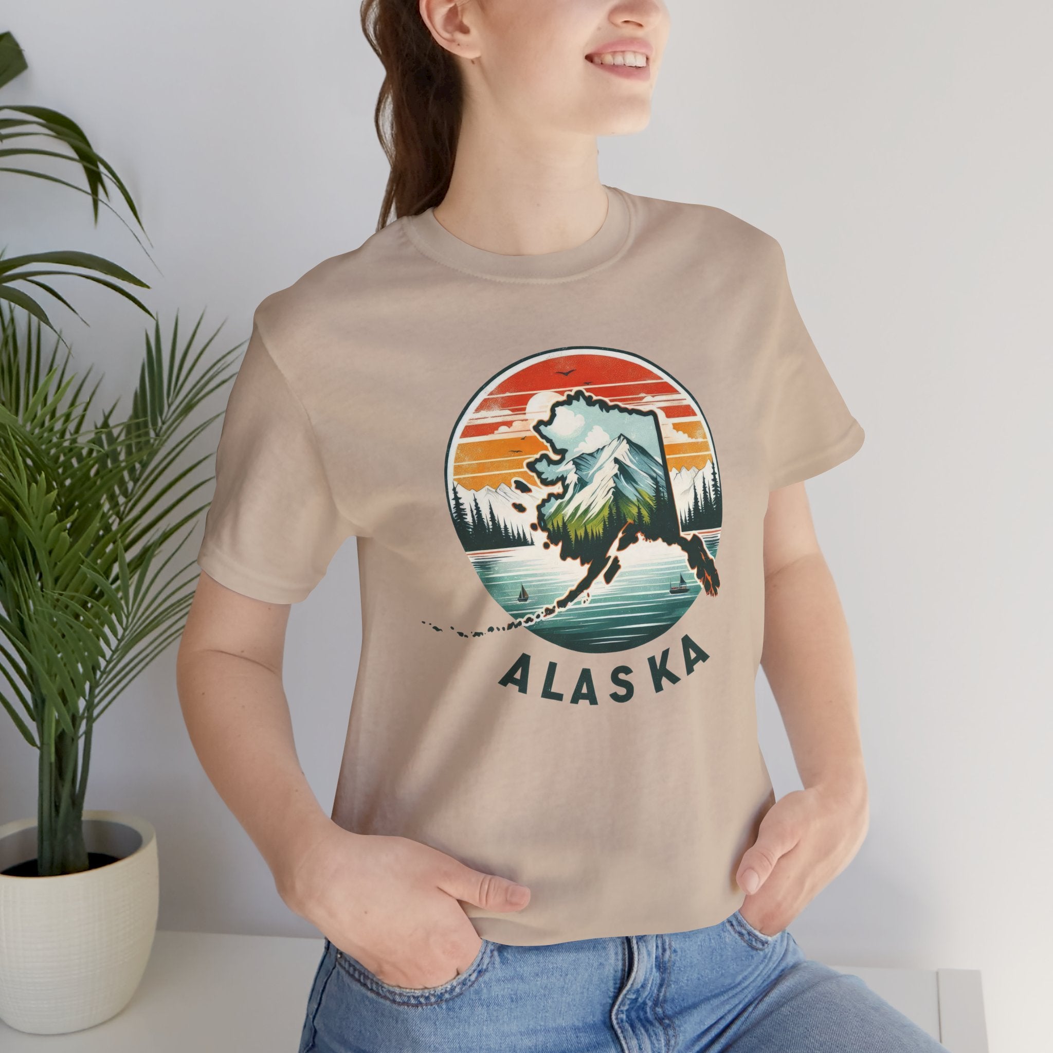 Alaska State Pride Jersey T-Shirt - Deez Teez
