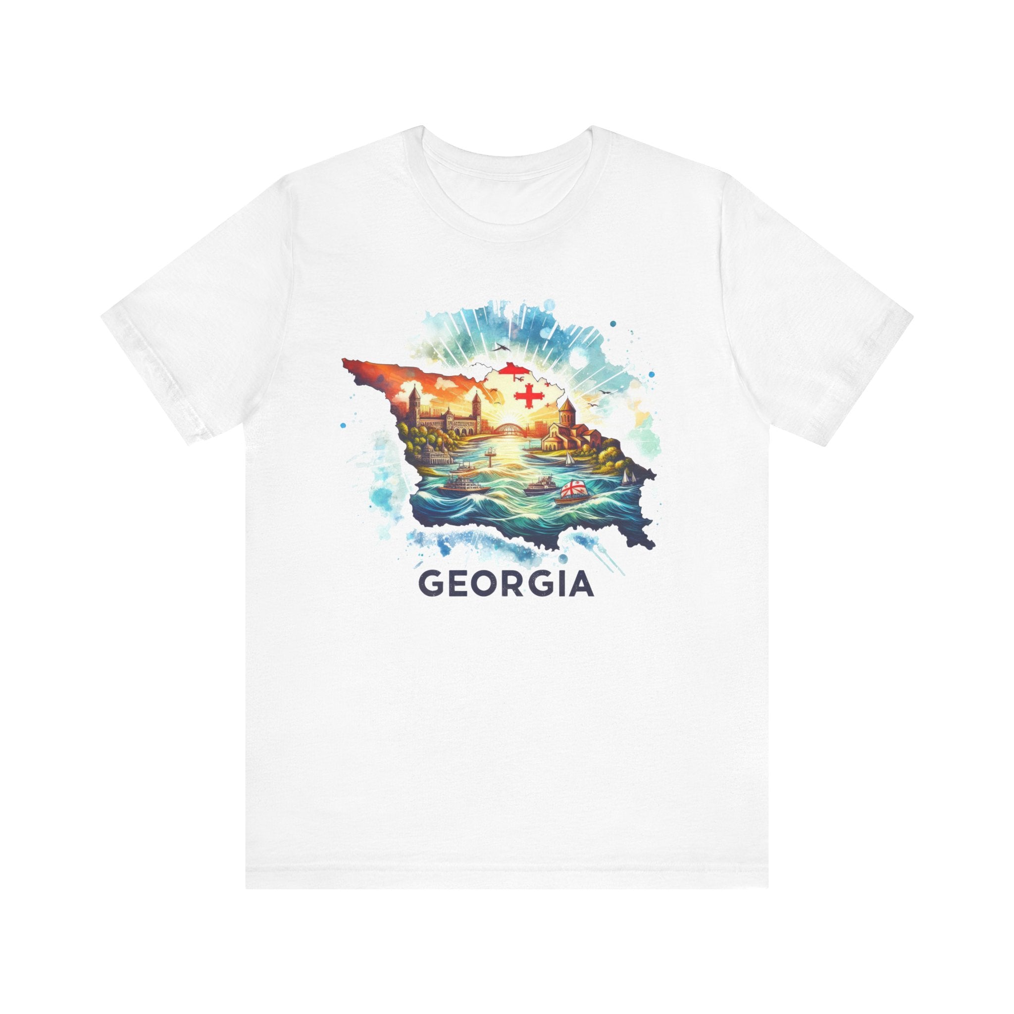 Georgia State Pride T-Shirt | State of Georgia Graphic Tee - Deez Teez