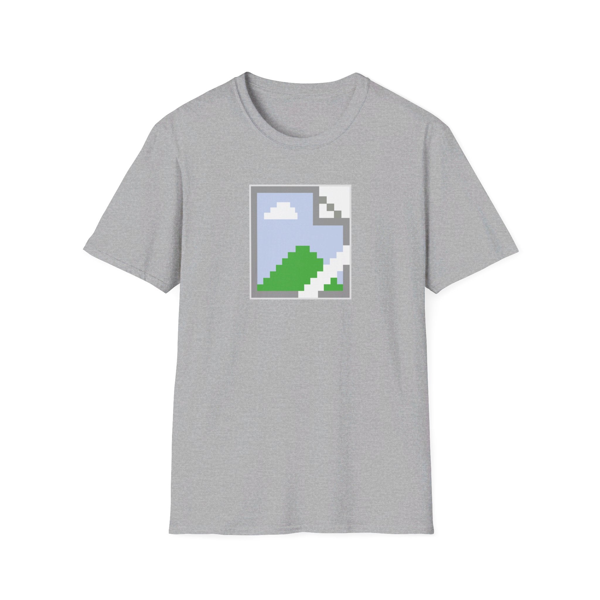 Broken Image Icon | Funny Graphic Design T-Shirt - Deez Teez