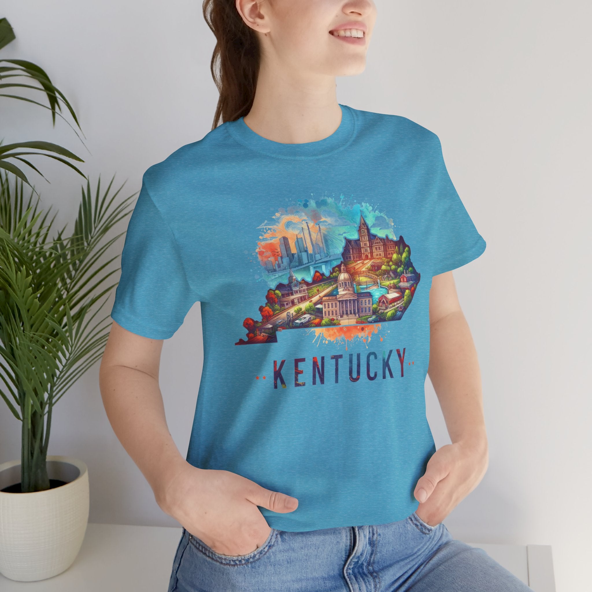 Kentucky State Pride Tee | State of Kentucky Graphic T-Shirt - Deez Teez