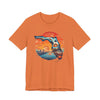 Florida State Pride T-Shirt | State Of Florida Graphic Tee - Deez Teez