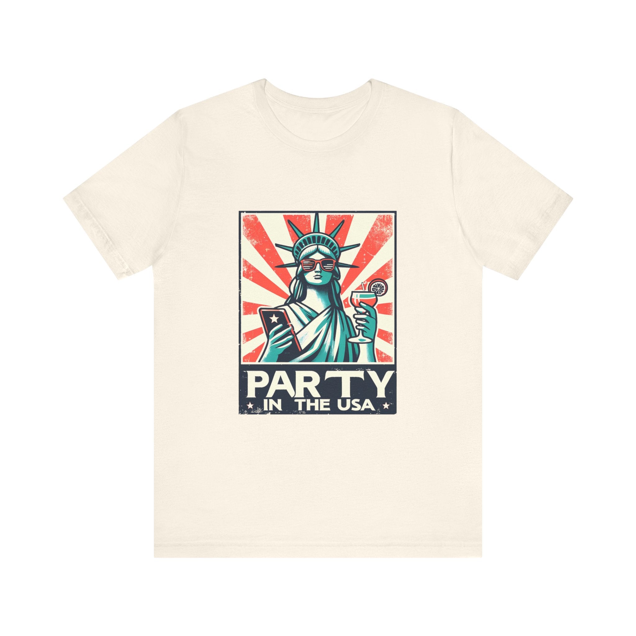 Party in the USA Patriotic T-Shirt - Deez Teez