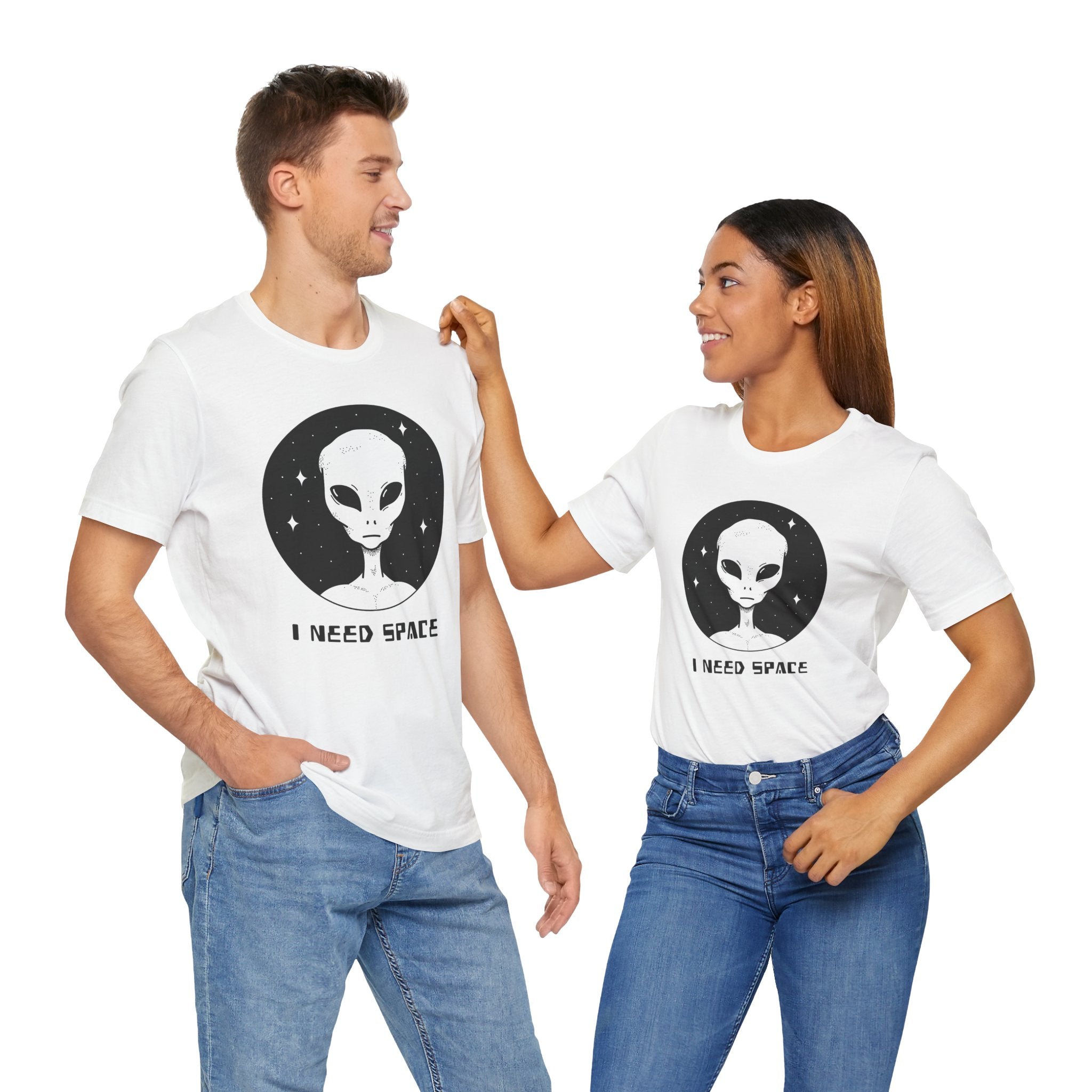 I Need Space Alien Graphic T-Shirt