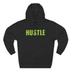 'Hustle' Bold Statement Typographic Design | Unisex Premium Pullover Hoodie - Deez Teez