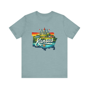 Kansas State Pride T-Shirt | State of Arizona Graphic Tee - Deez Teez