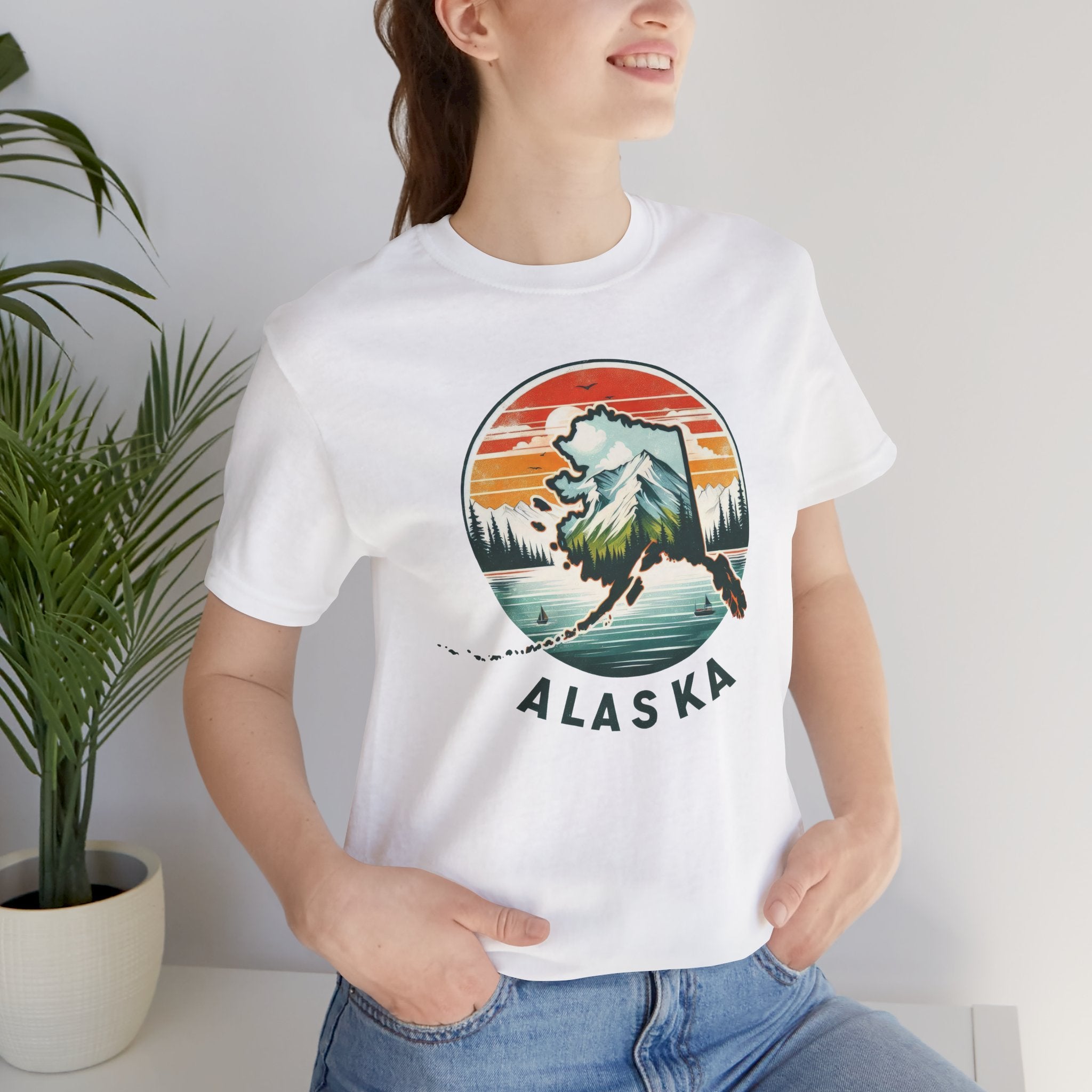 Alaska State Pride Jersey T-Shirt - Deez Teez