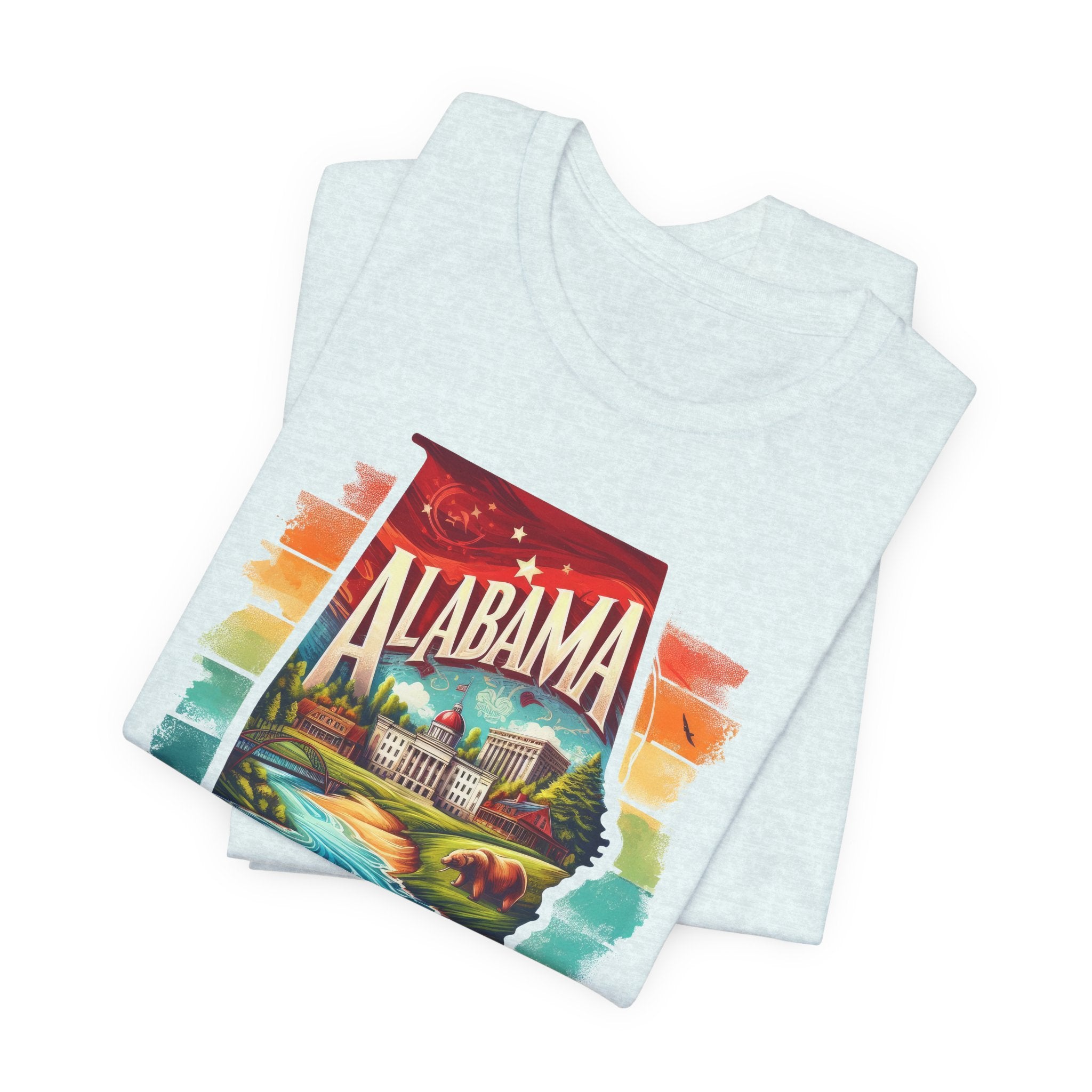 Alabama State Pride Jersey Tee - Deez Teez