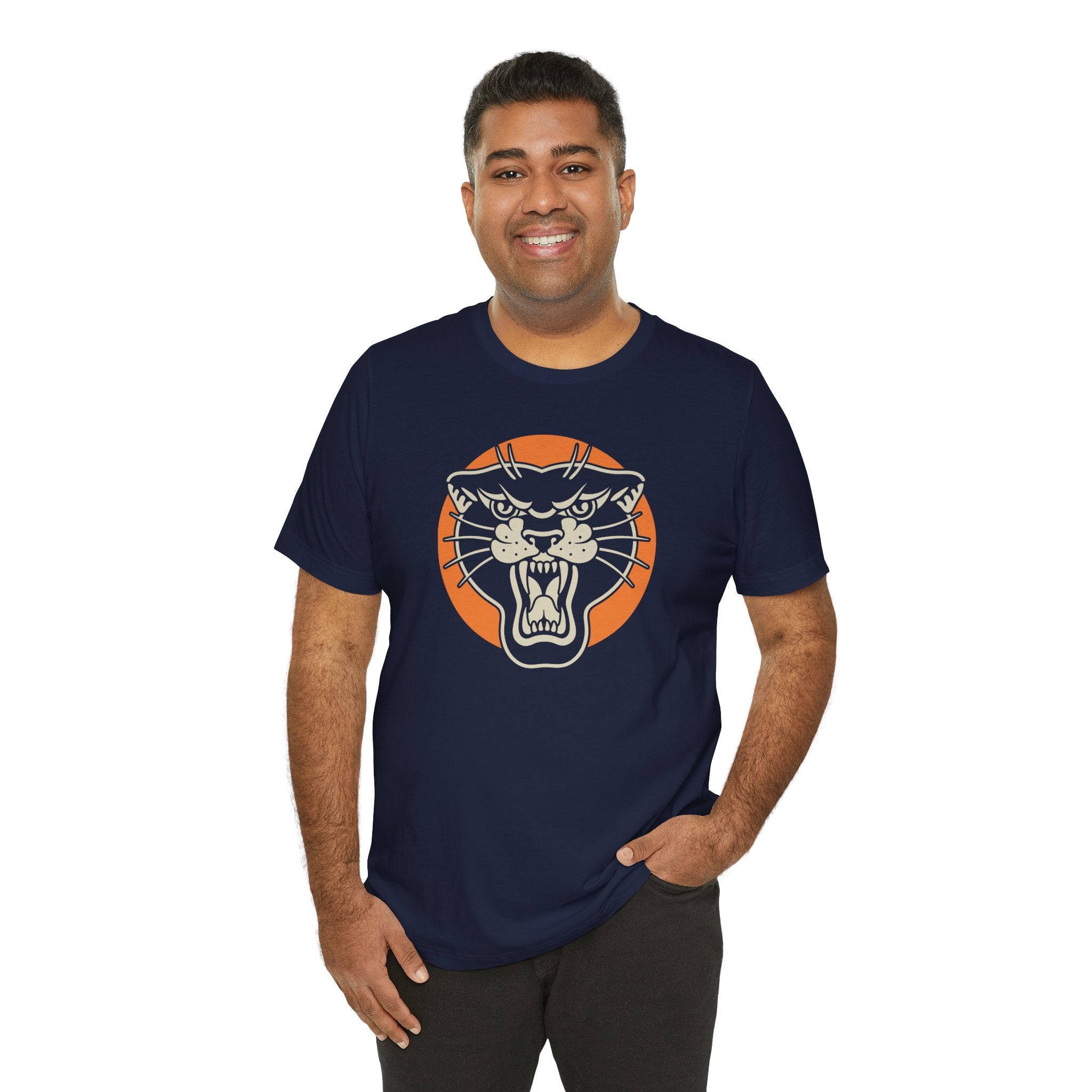 Black Panther Traditional Tattoo Flash T-shirt