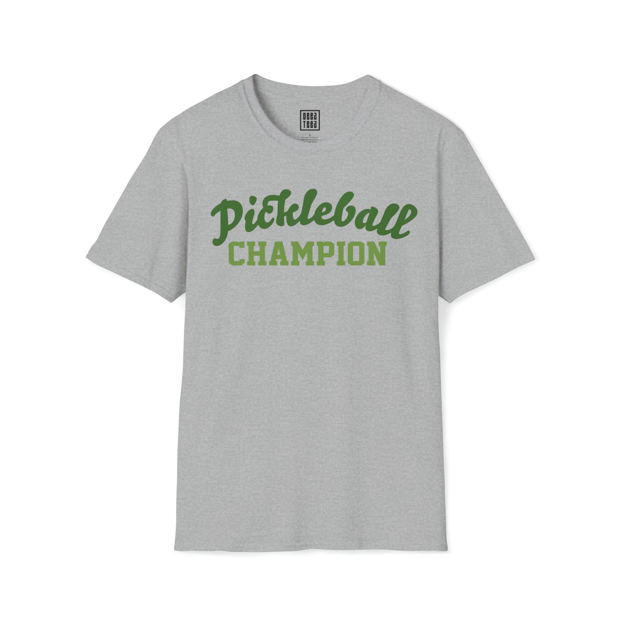 Pickleball Champion | Big Dill Softstyle T-Shirt - Deez Teez