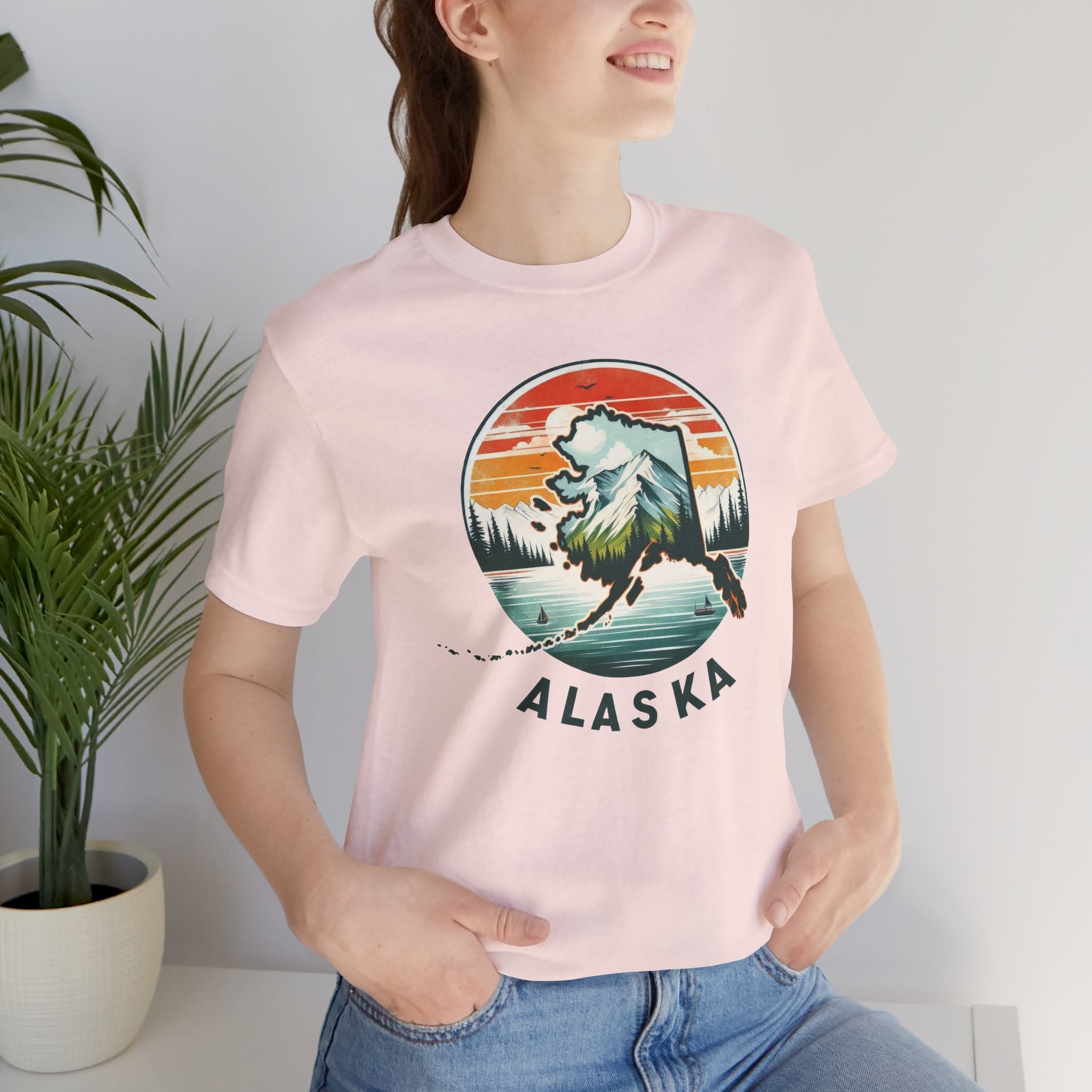 Alaska State Pride Jersey T-Shirt - Deez Teez