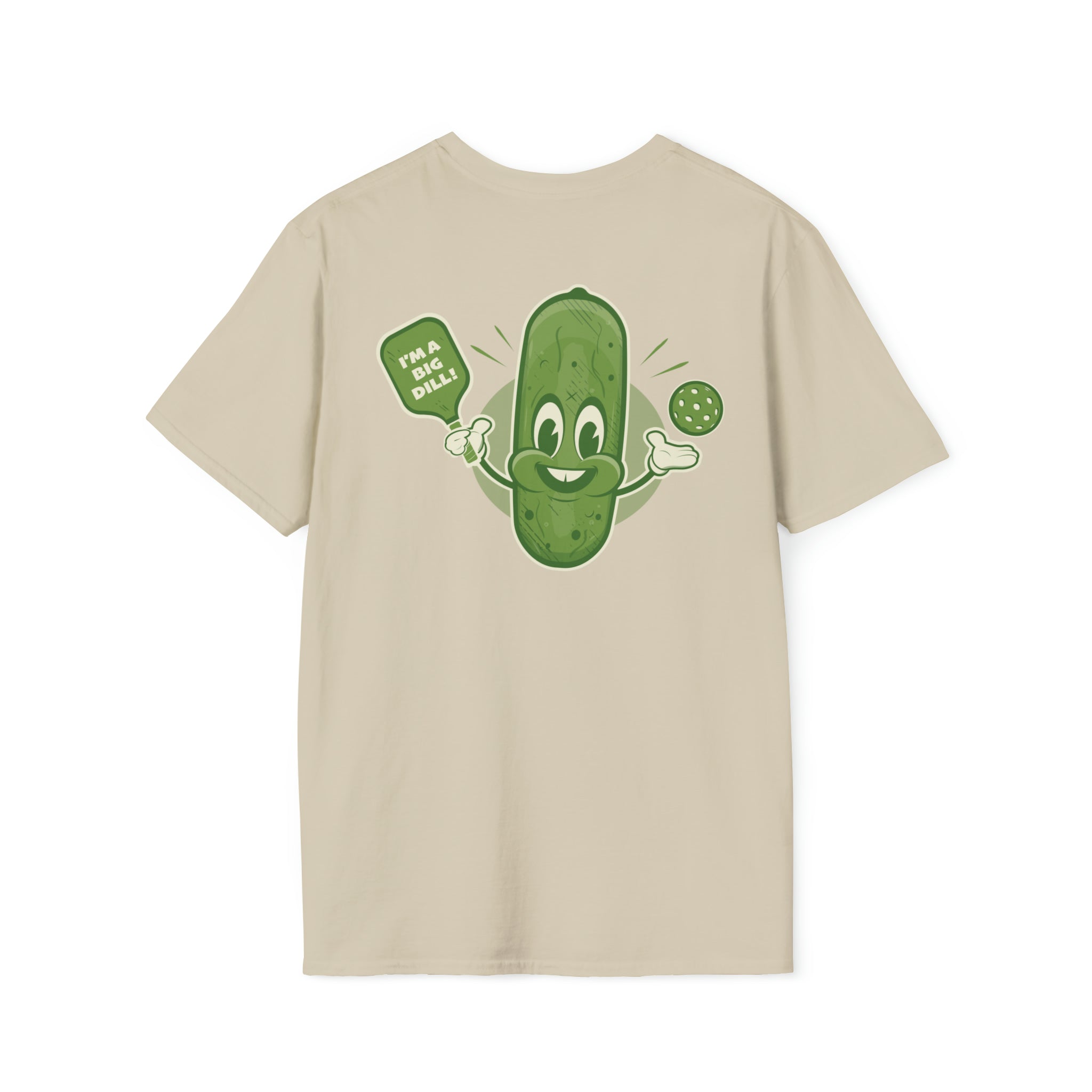 Pickleball Champion | Big Dill Softstyle T-Shirt - Deez Teez