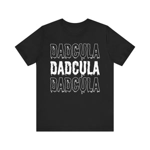 'Dadcula' Dracula Halloween T-Shirt | Funny Halloween T-Shirt for Dads - Deez Teez