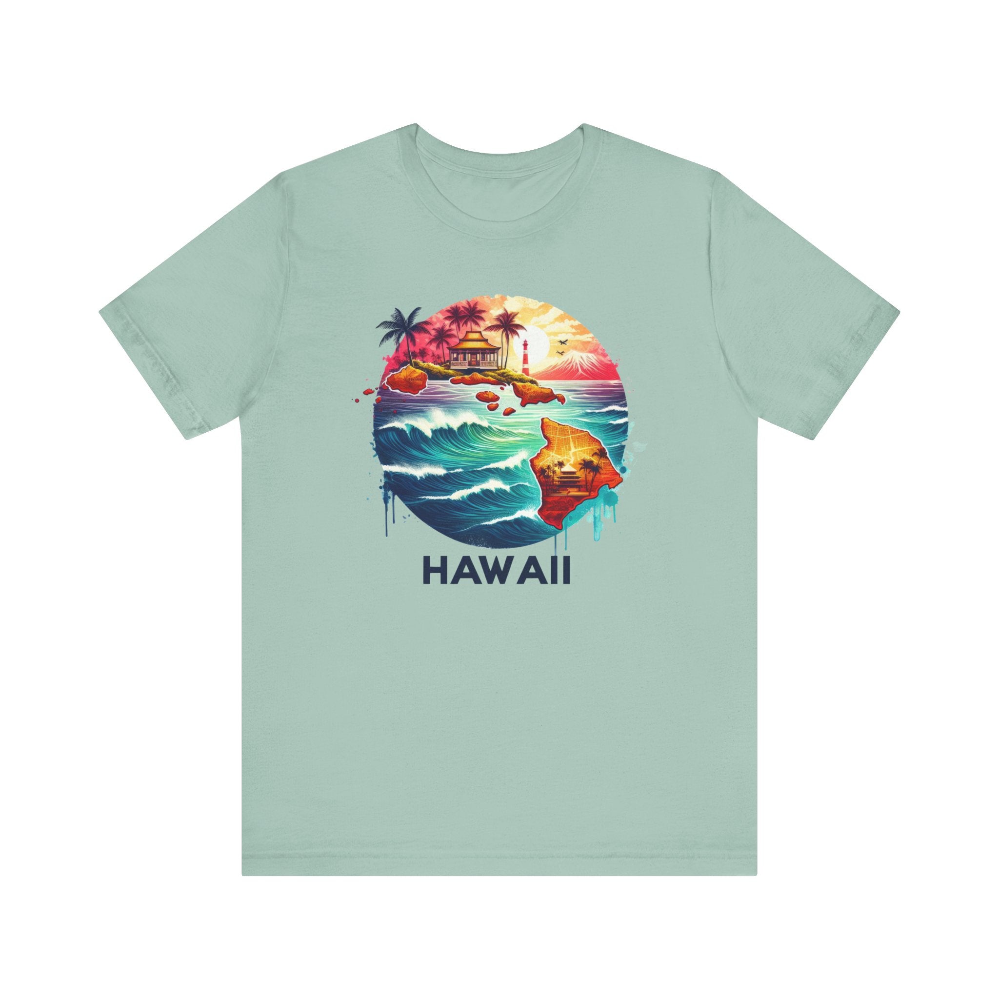 Hawaii State Pride T-Shirt | State of Hawaii Graphic Tee - Deez Teez