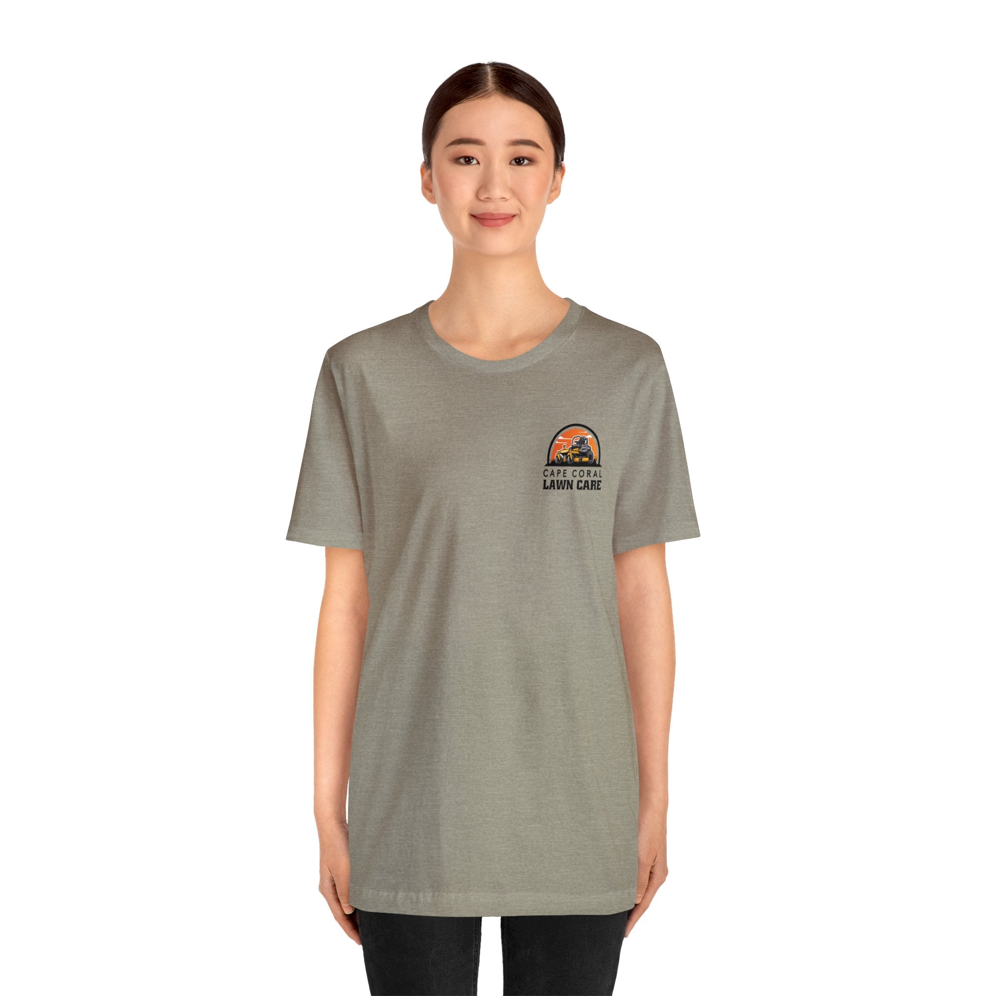 Cape Coral Lawn Care Logo T-Shirt - Deez Teez