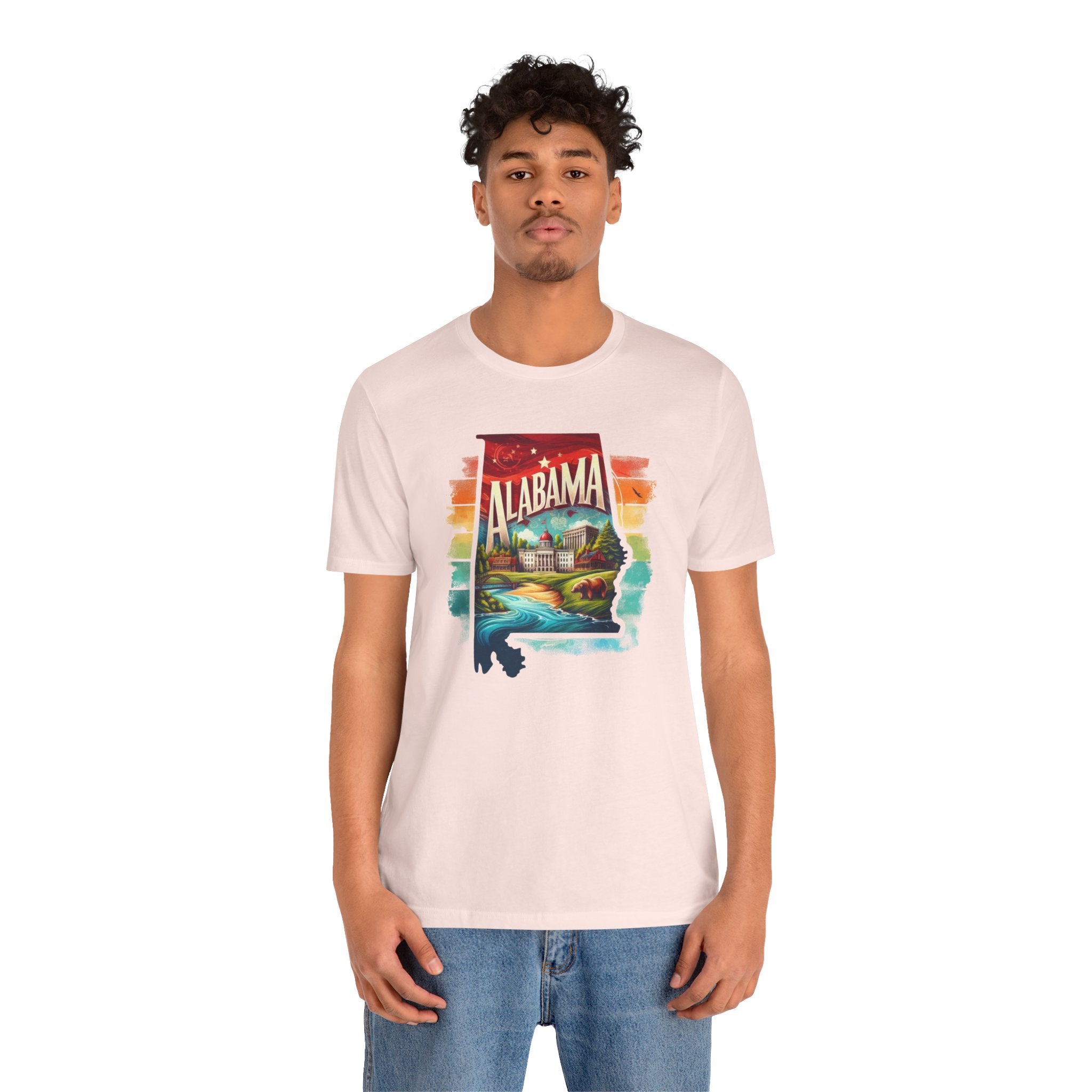Alabama State Pride Jersey Tee - Deez Teez