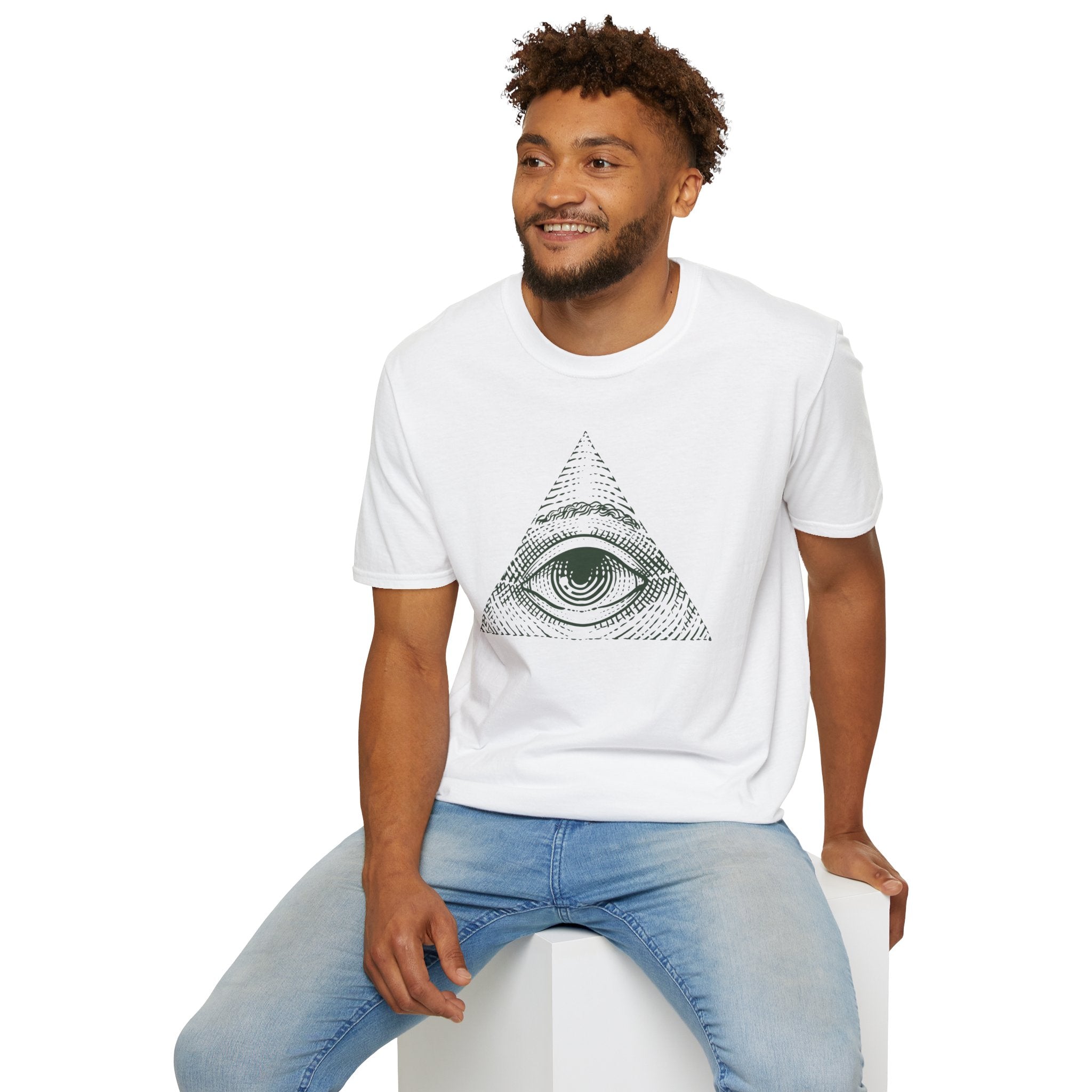 Illuminati Eye T-Shirt | Mysterious All-Seeing Eye Design