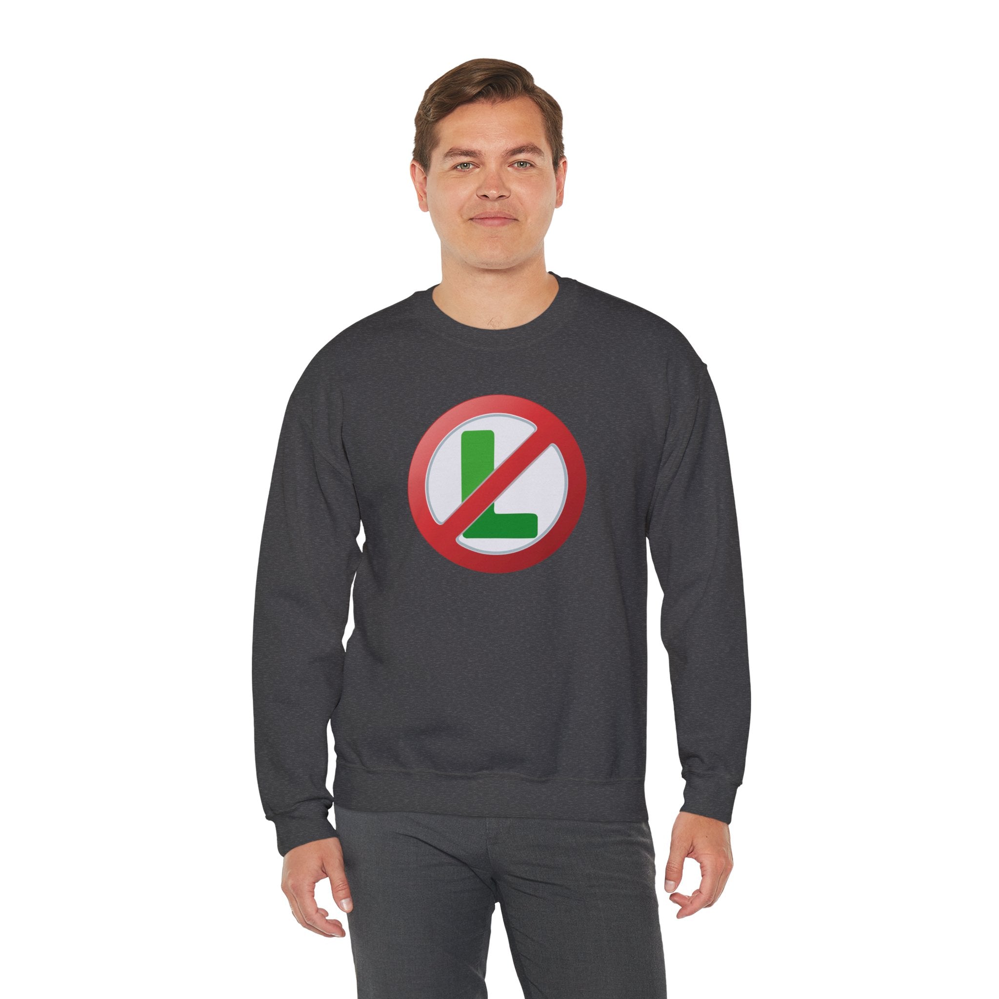 "No L" Christmas Sweatshirt | Funny Noel Pun Design