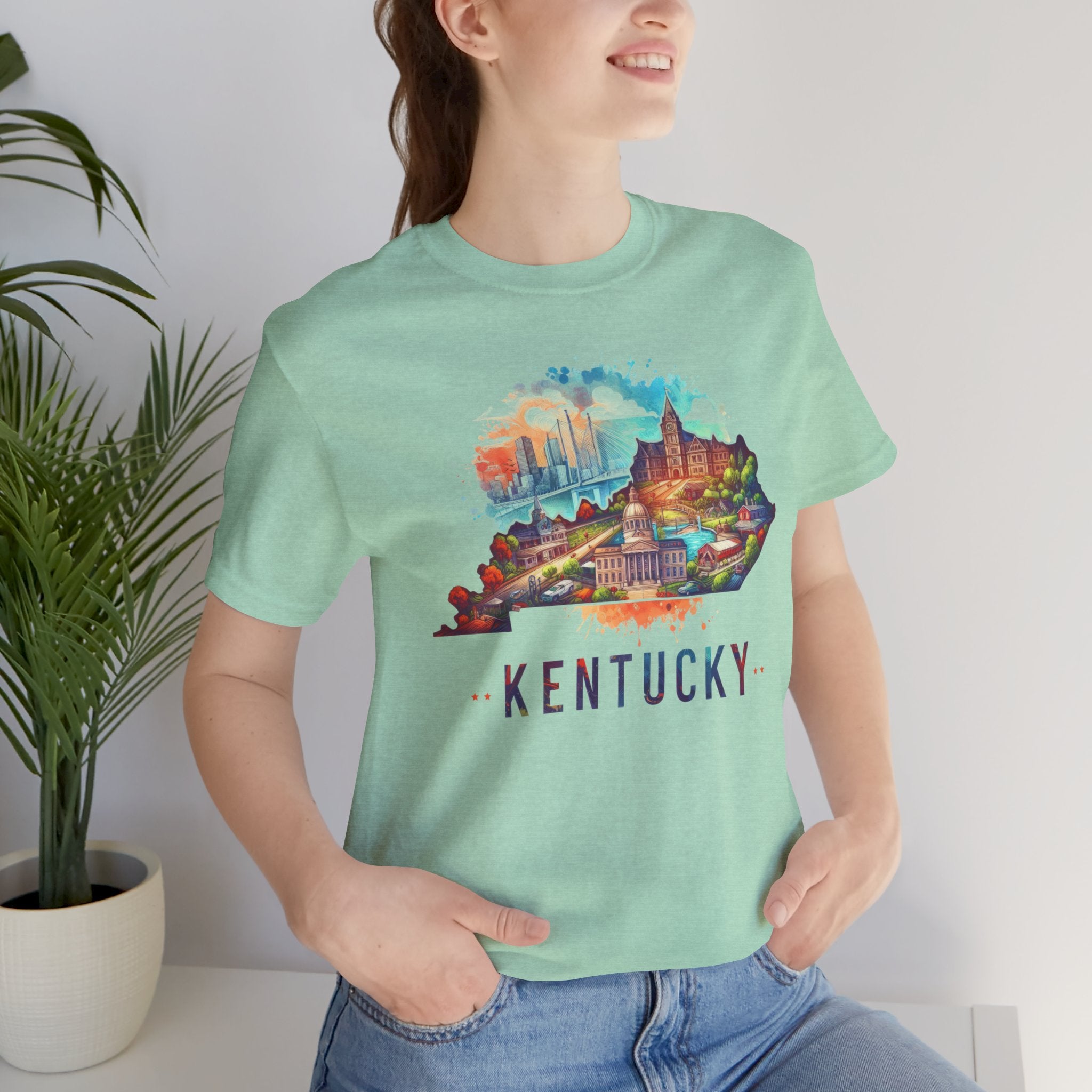 Kentucky State Pride Tee | State of Kentucky Graphic T-Shirt - Deez Teez