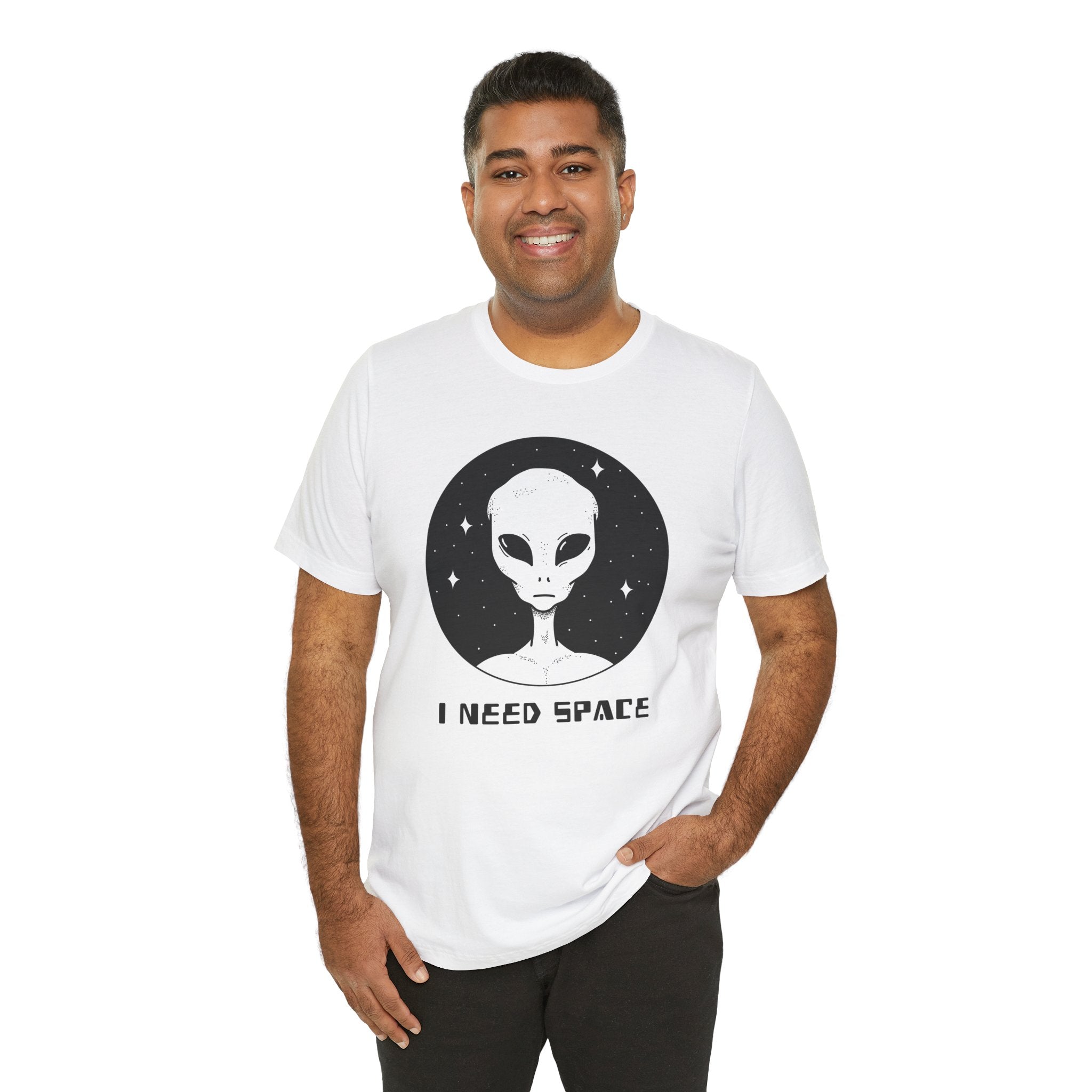 I Need Space Alien Graphic T-Shirt