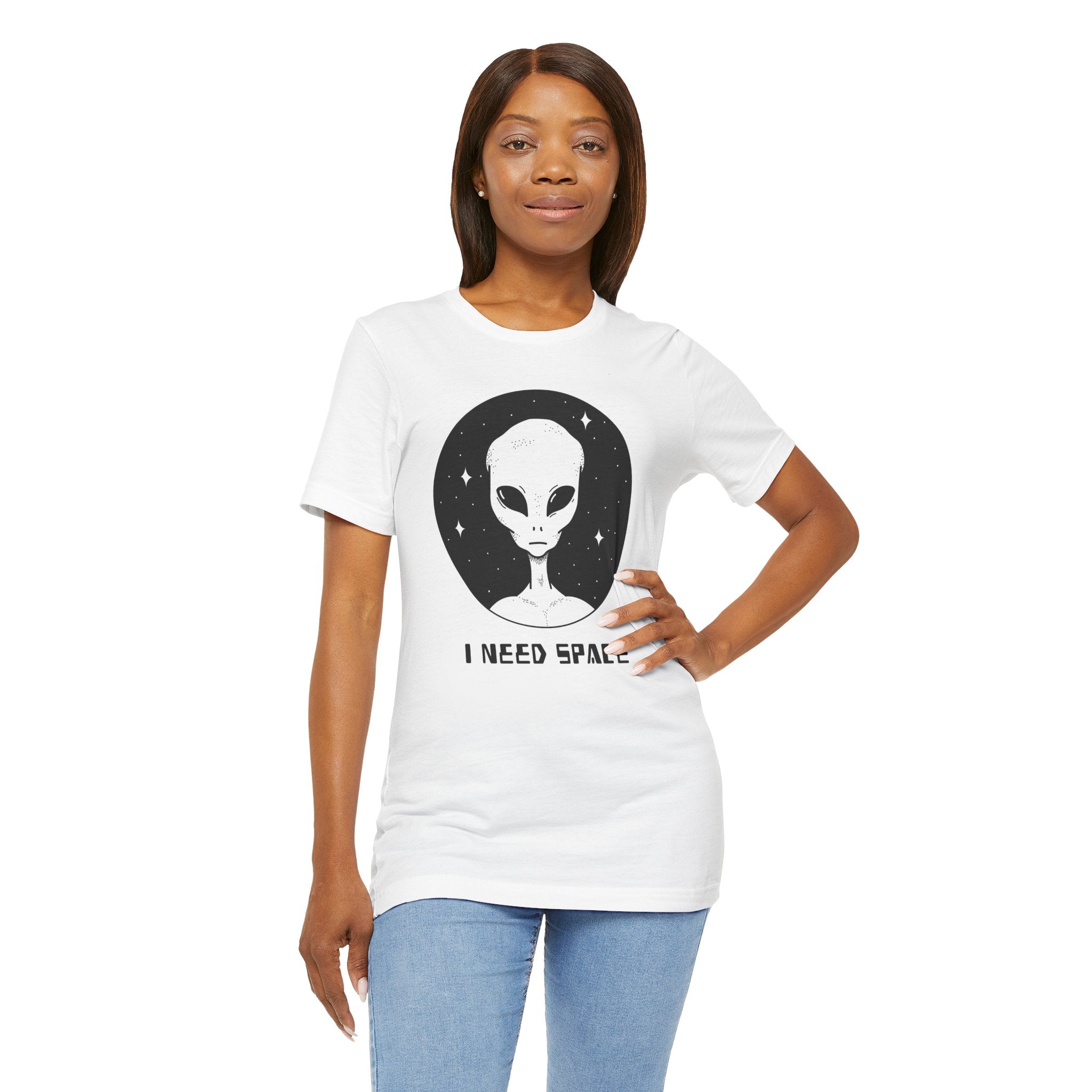 I Need Space Alien Graphic T-Shirt