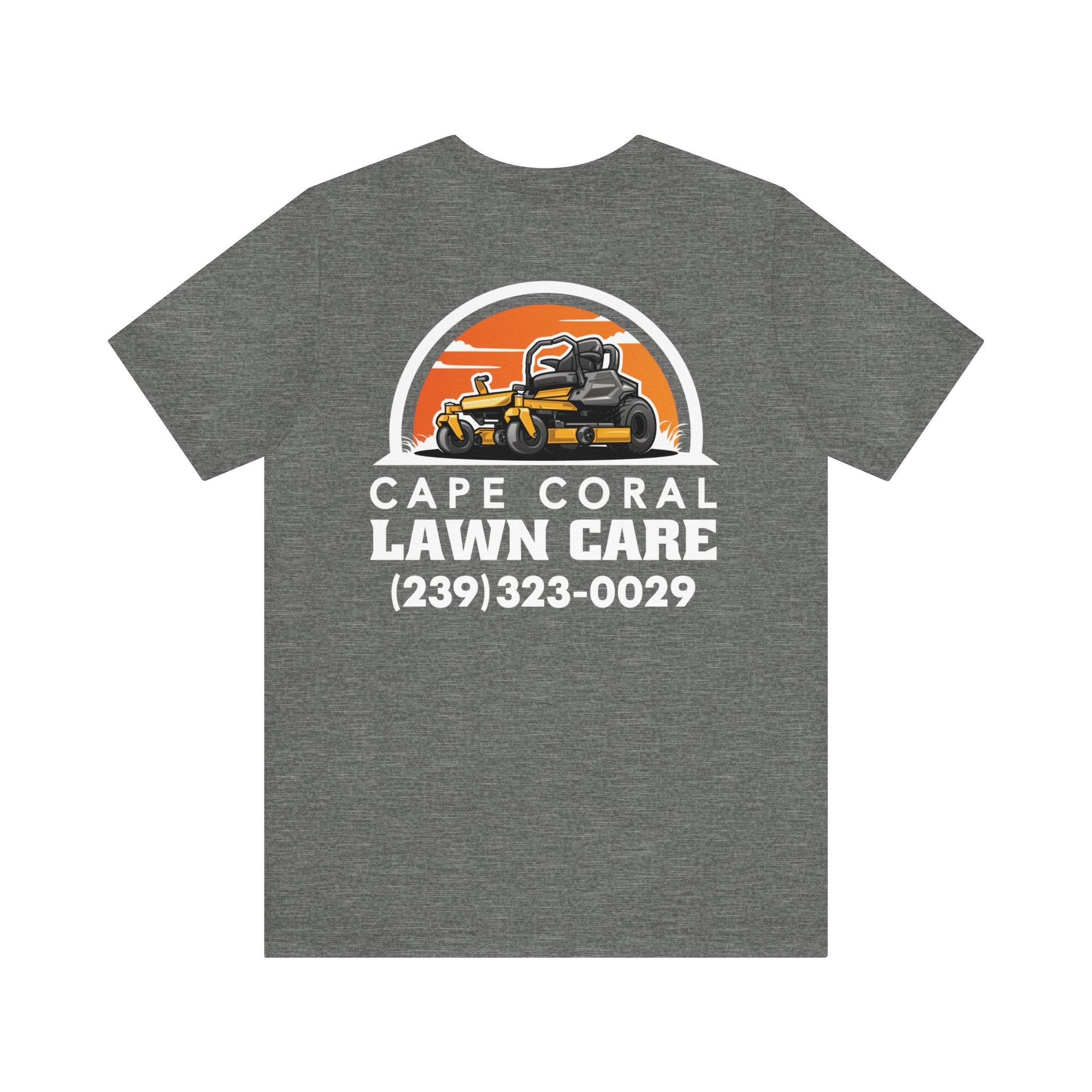 Cape Coral Lawn Care Logo T-Shirt - Deez Teez