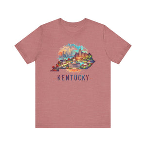 Kentucky State Pride Tee | State of Kentucky Graphic T-Shirt - Deez Teez