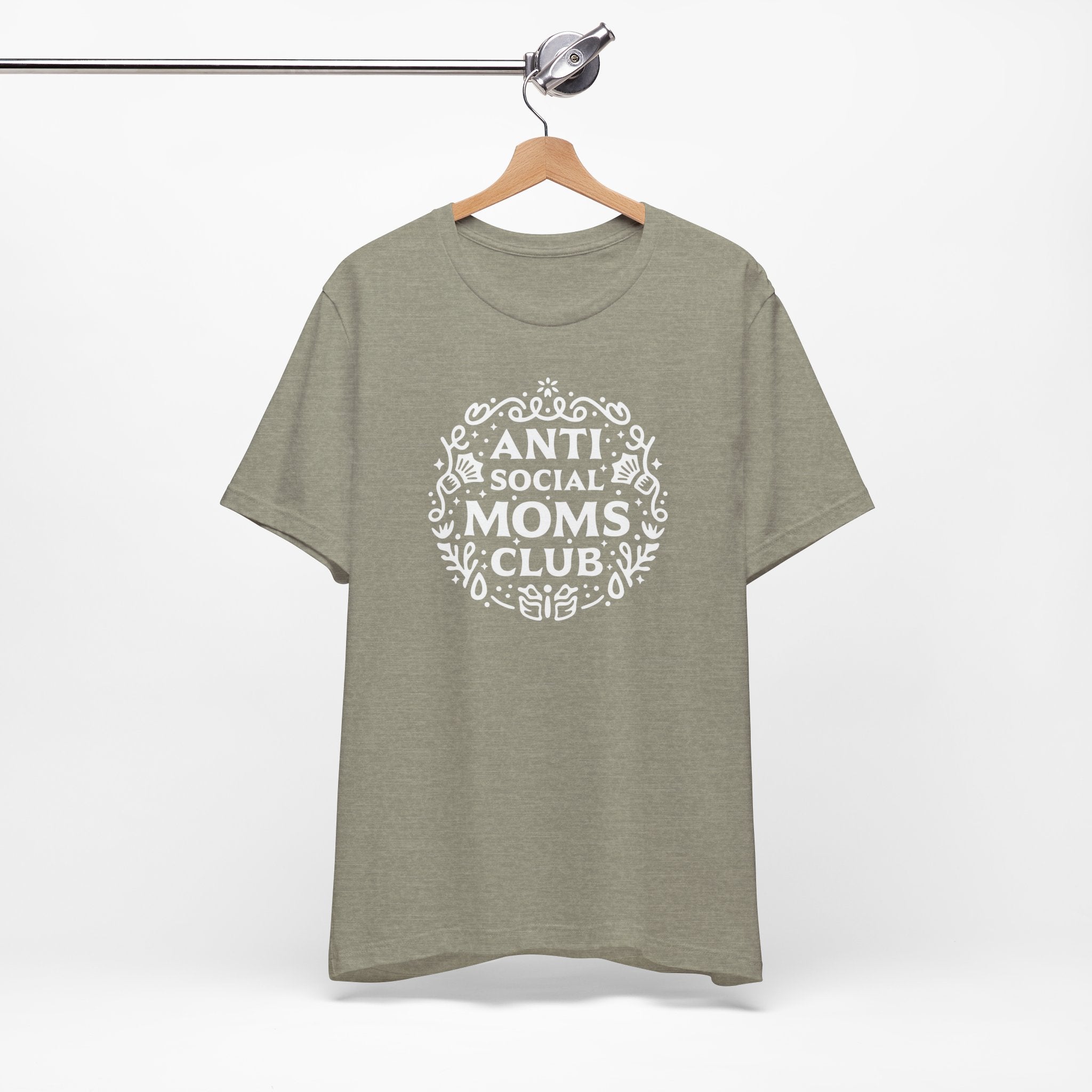 Anti-Social Moms Club T-Shirt | Funny Introvert Mom Tee