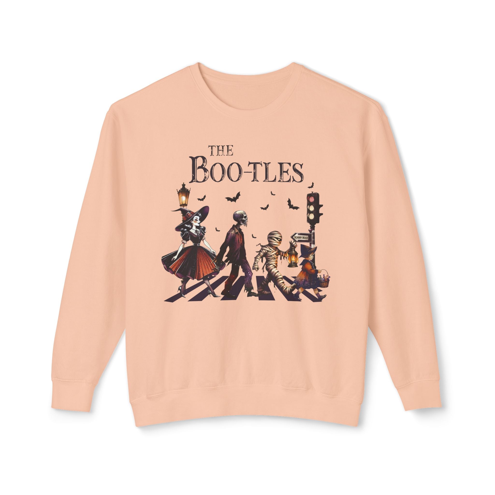 The 'Boo'tles Sweatshirt | Ghastly Beatles Halloween Crewneck Pullover - Deez Teez