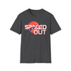 "Spaced Out" Parody Space Emblem T-Shirt | Astro Science Humor Tee