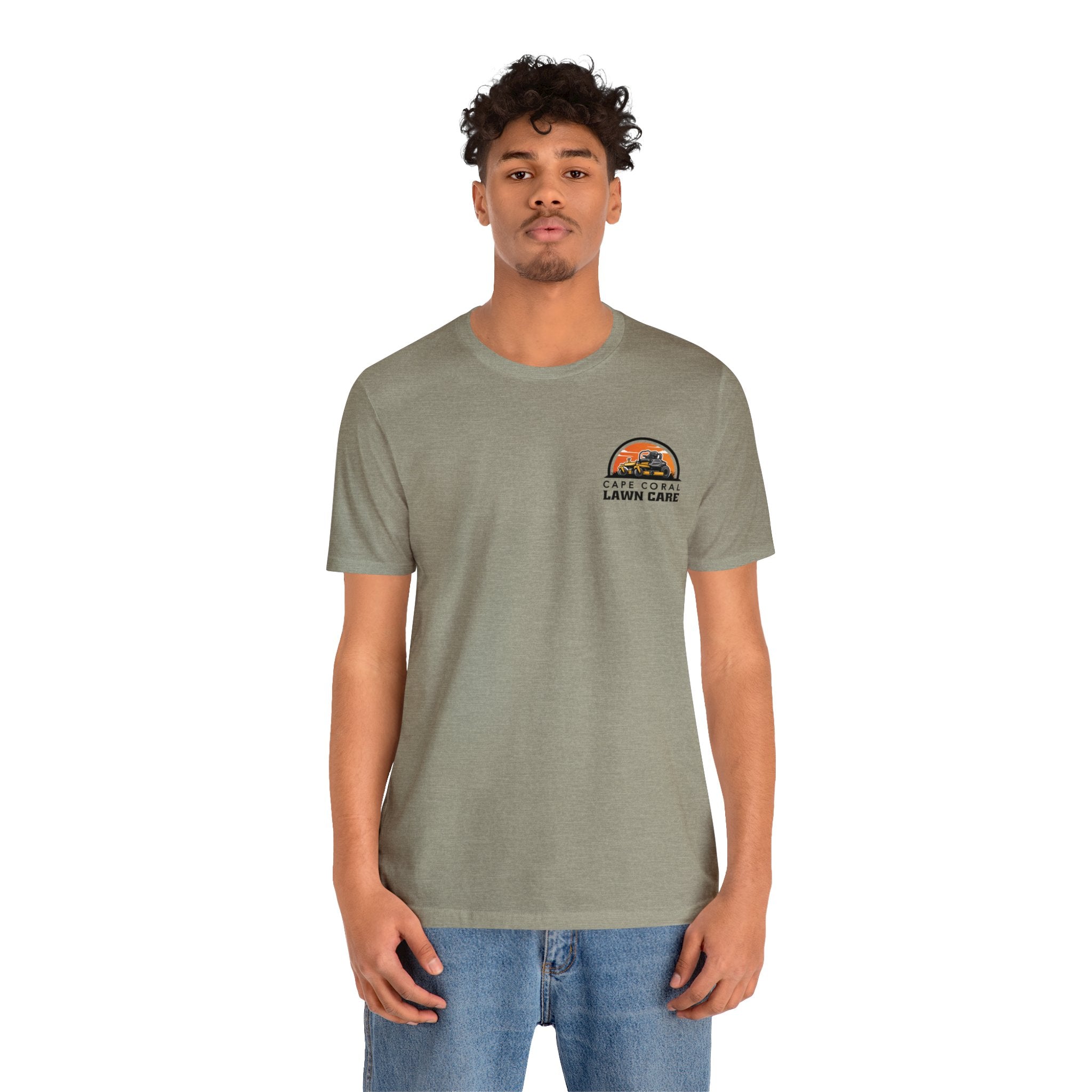 Cape Coral Lawn Care Logo T-Shirt - Deez Teez